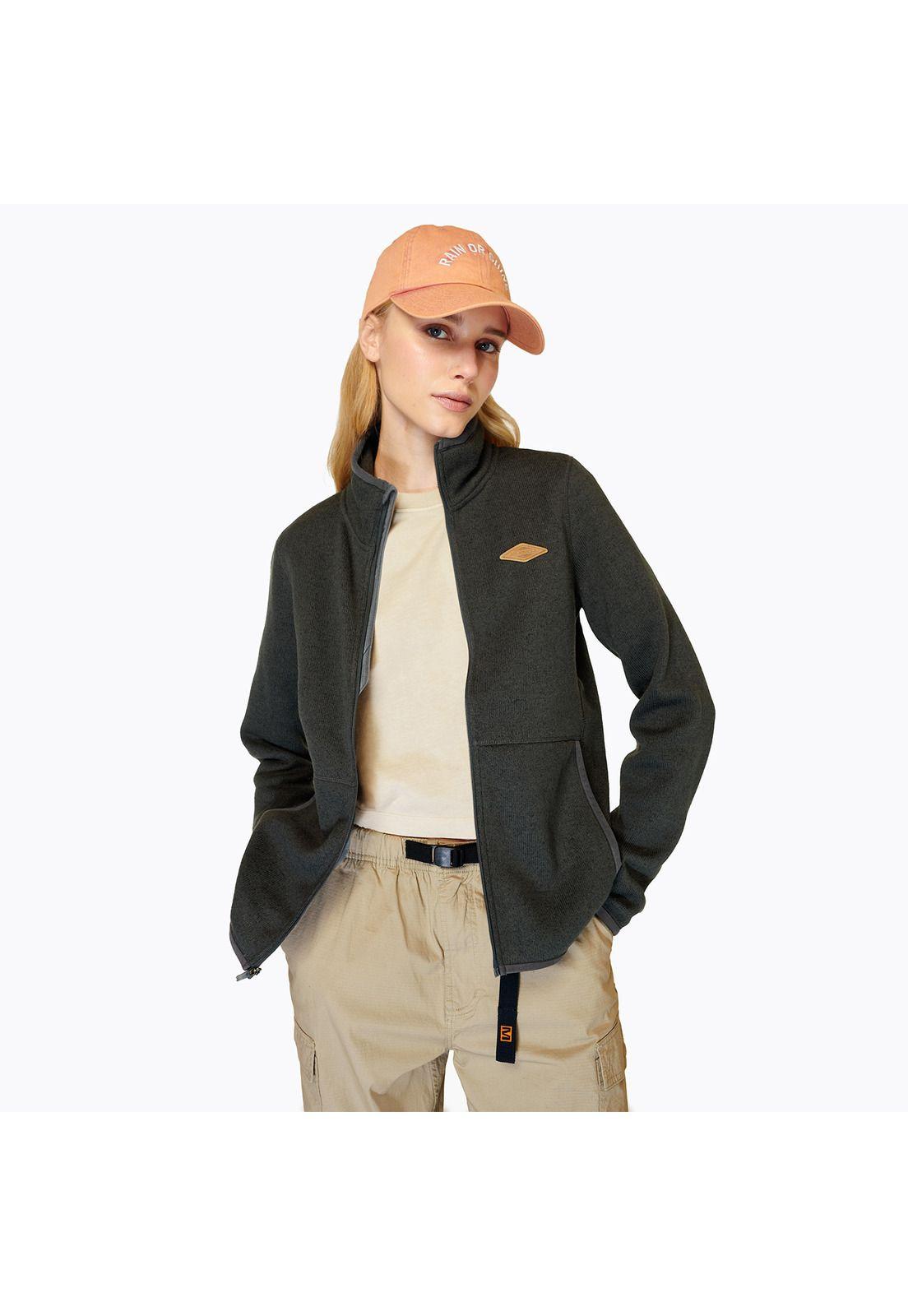 Polar Mujer Sweater Weather Full Gris-3