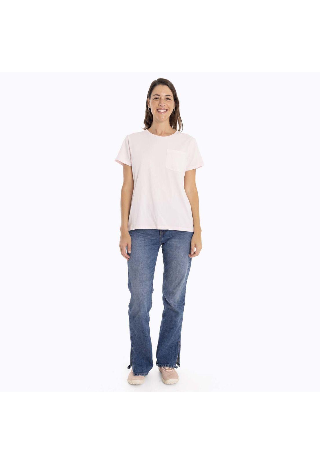 Polera Mujer Malheur Rosa pálido Merrell-5