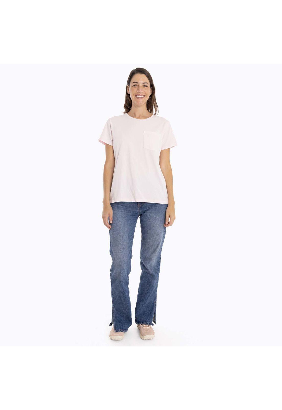 Polera Mujer Malheur Rosa pálido Merrell-8
