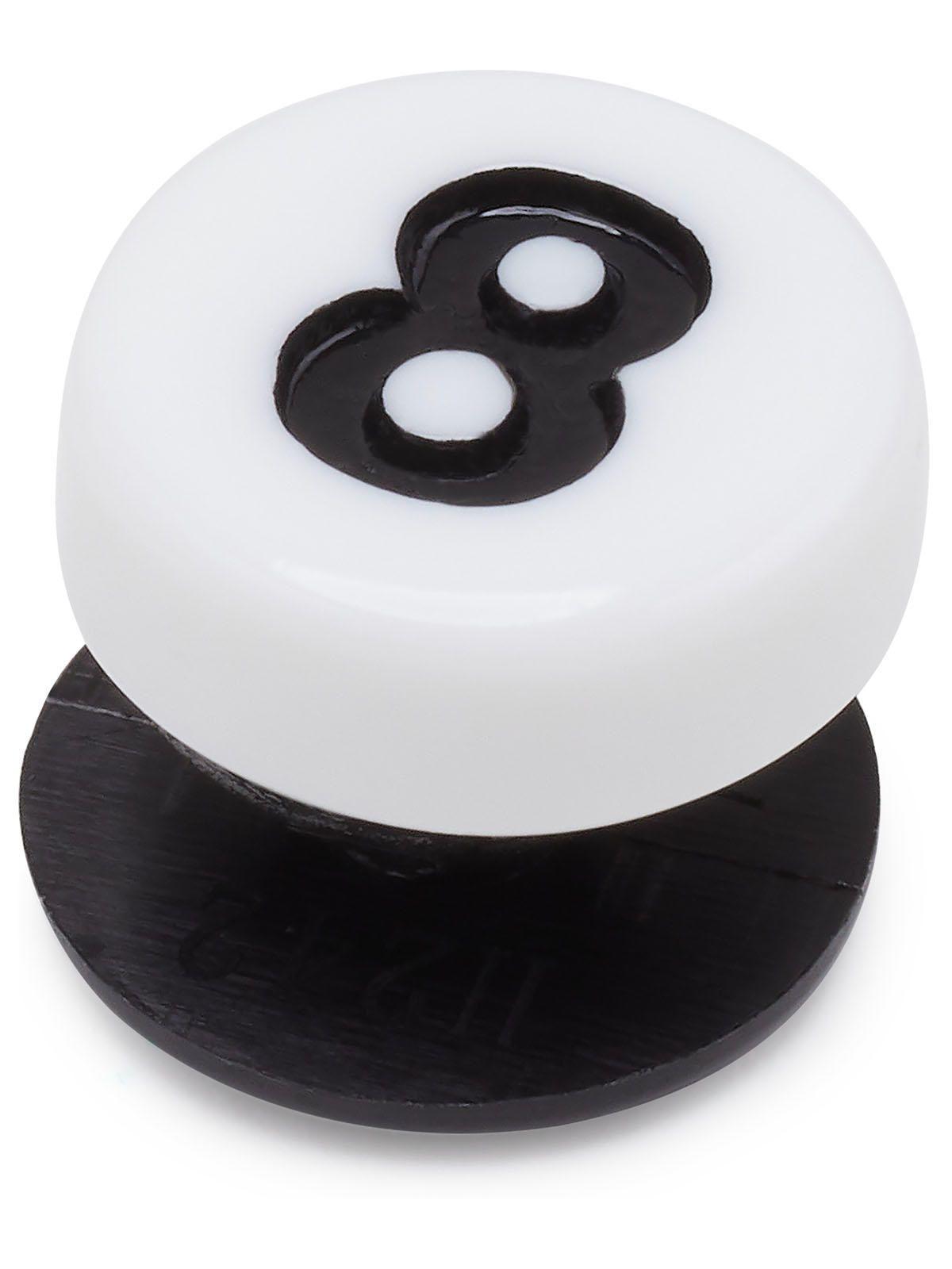 Jibbitz Crocs Número Ocho Pequeña Amistad Blanco-2