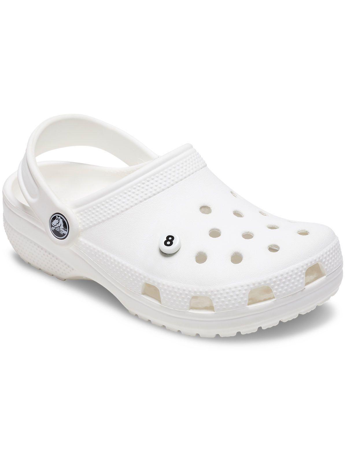 Jibbitz Crocs Número Ocho Pequeña Amistad Blanco-1