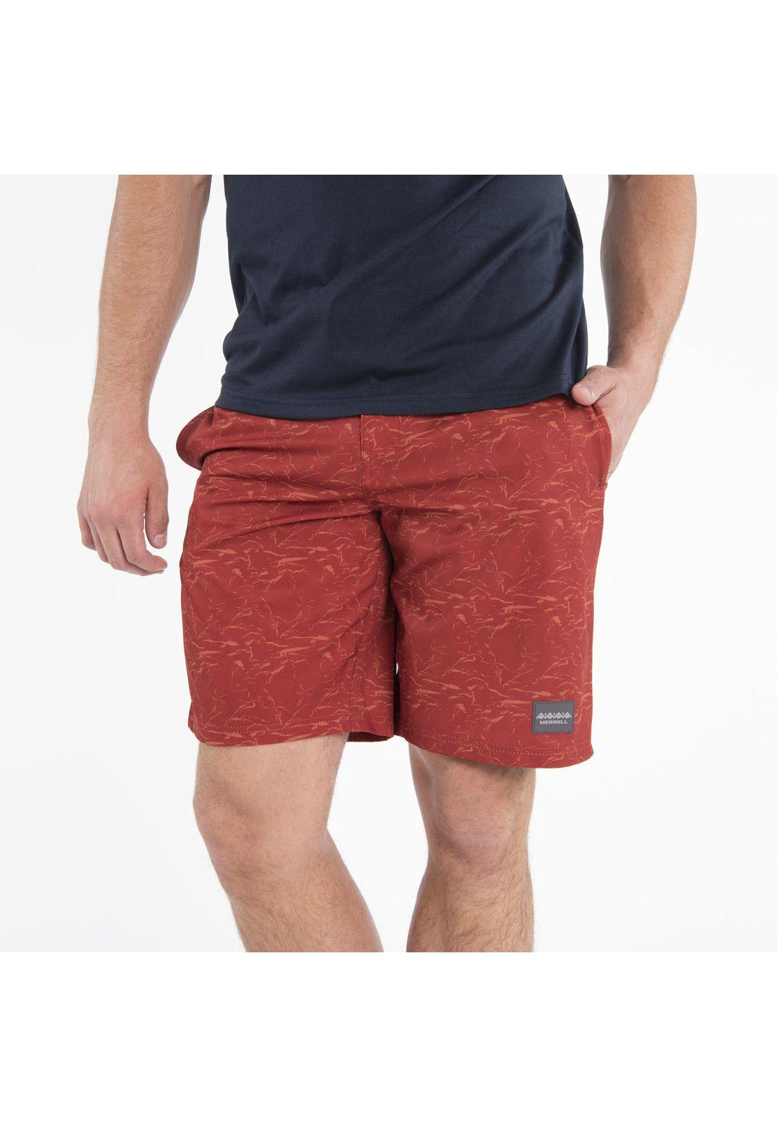 Traje De Baño Hombre Wave Boardshort Rojo-1