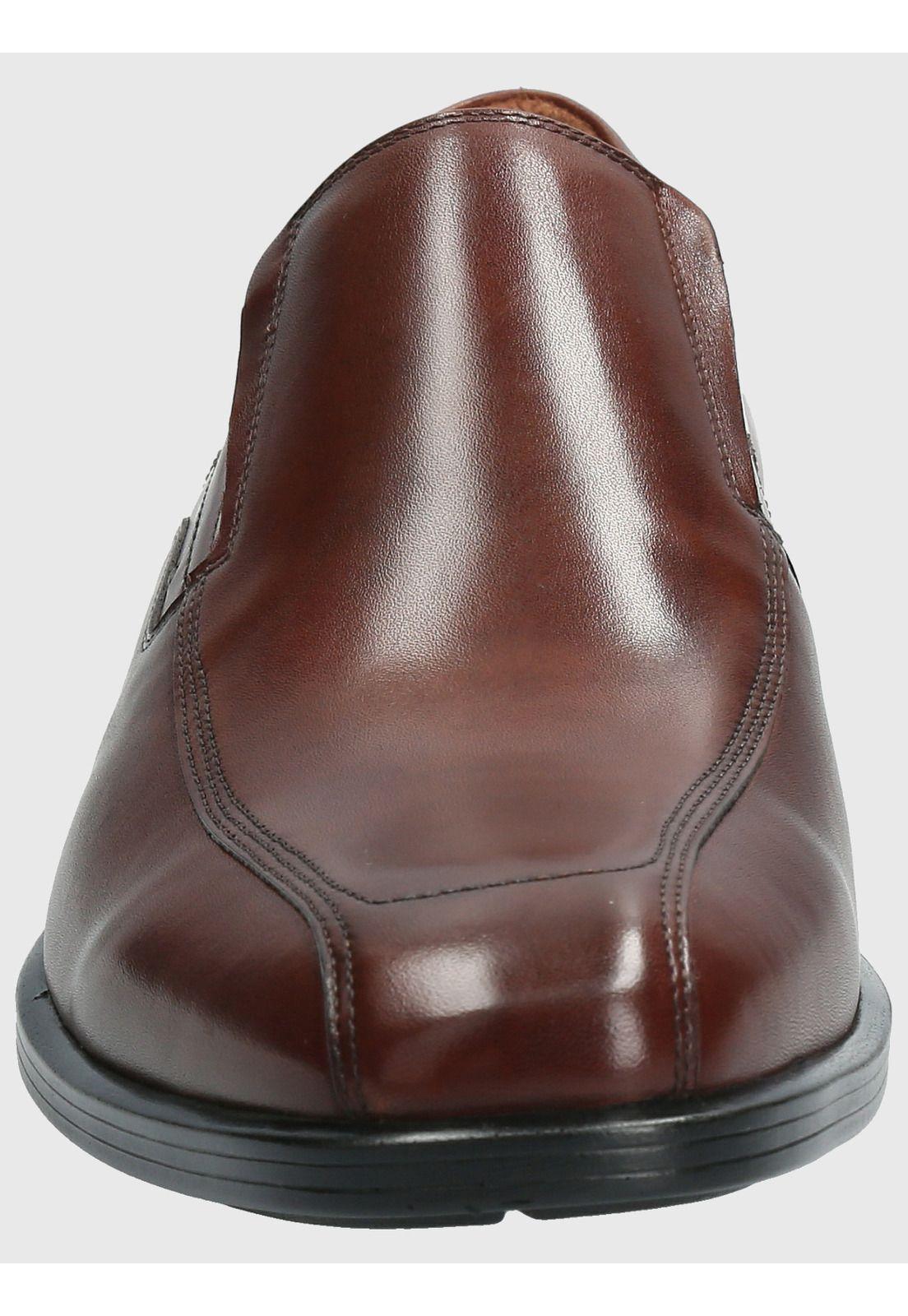 Slip On Cuero Hombre Strand Café-3