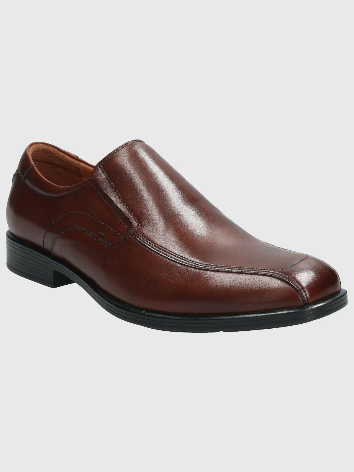 Slip On Cuero Hombre Strand Café-0