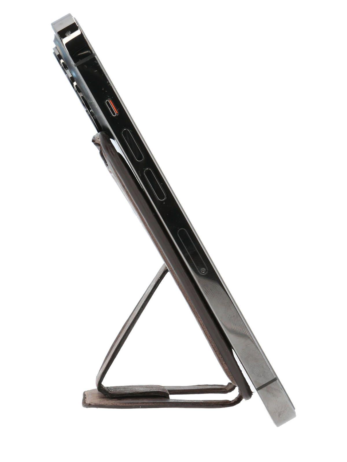 Billetera Cuero Café Phone Cardmagnet Unisex-4