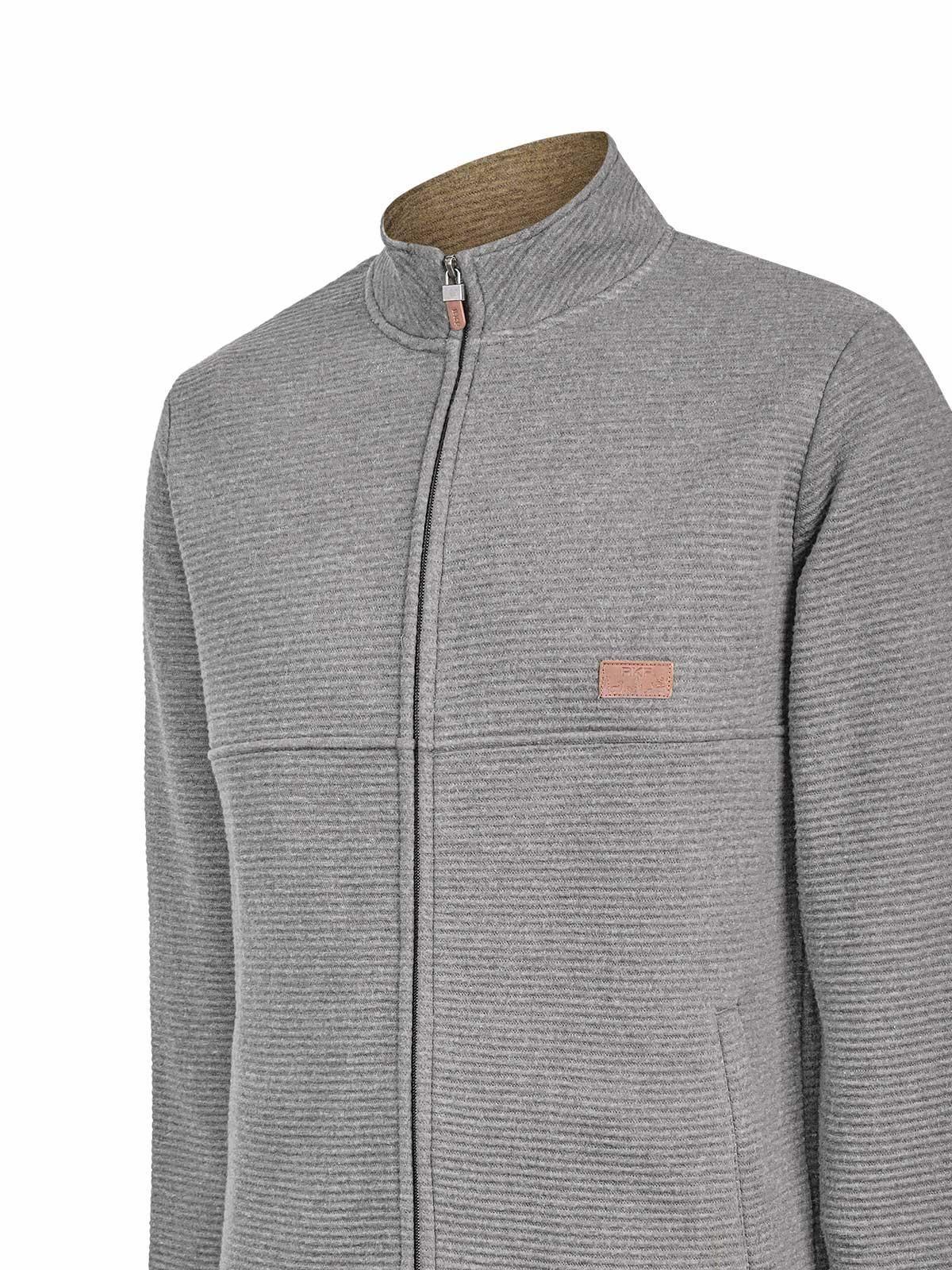 Polerón Algodón Orgánico Hombre Bolzano Gris-3