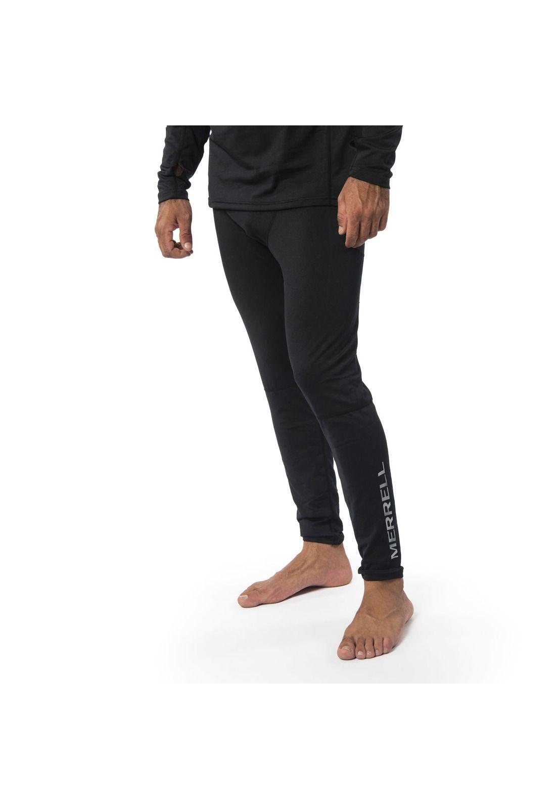 Calza Primera Capa Hombre First Layer Negro-1