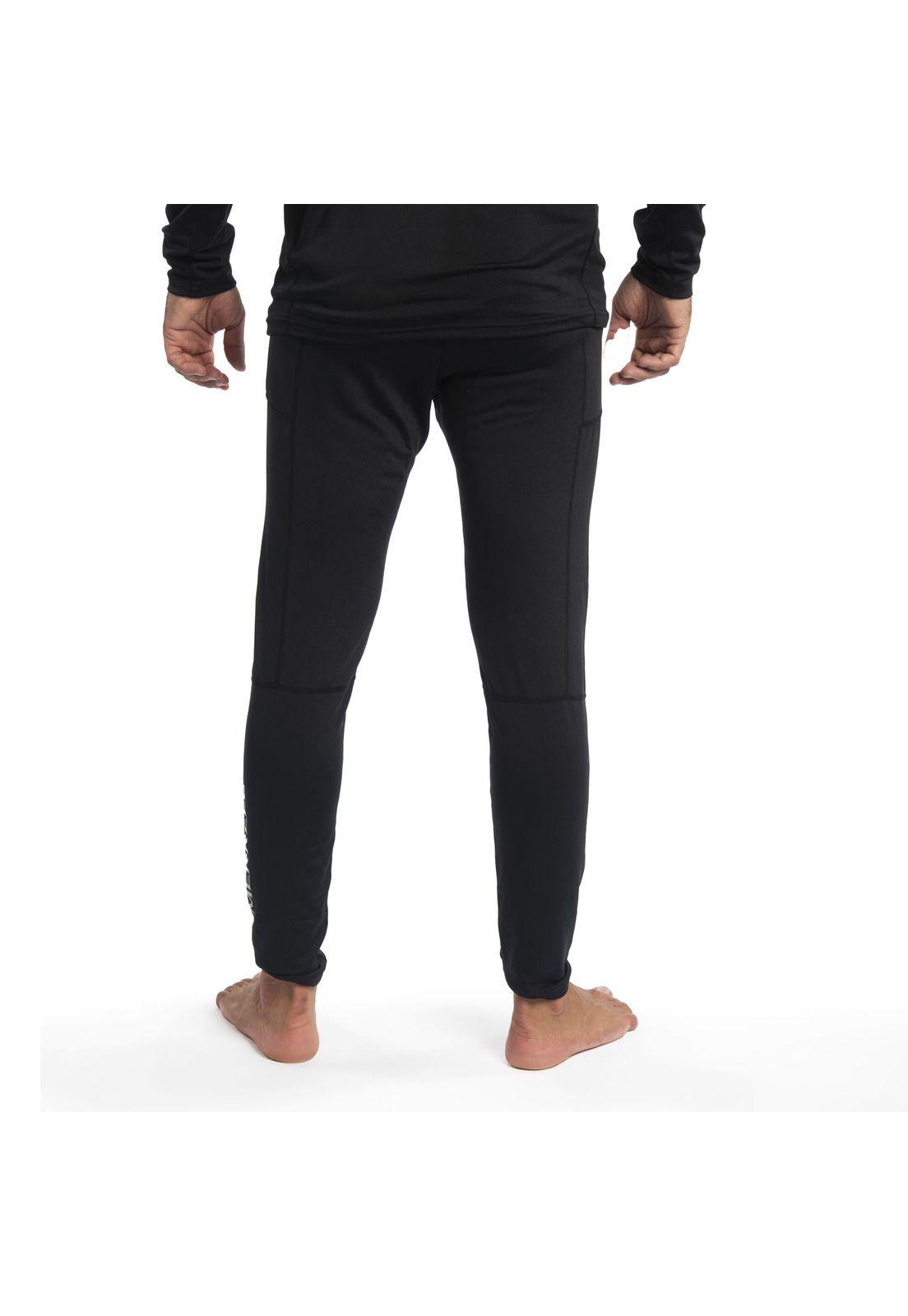 Calza Primera Capa Hombre First Layer Negro-2