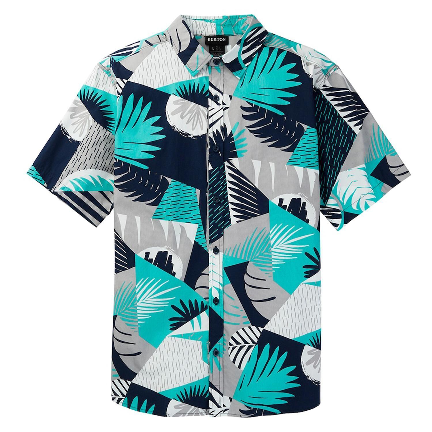 Camisa M/C Hombre M Shabooya Camp Ss Multicolor Burton-0