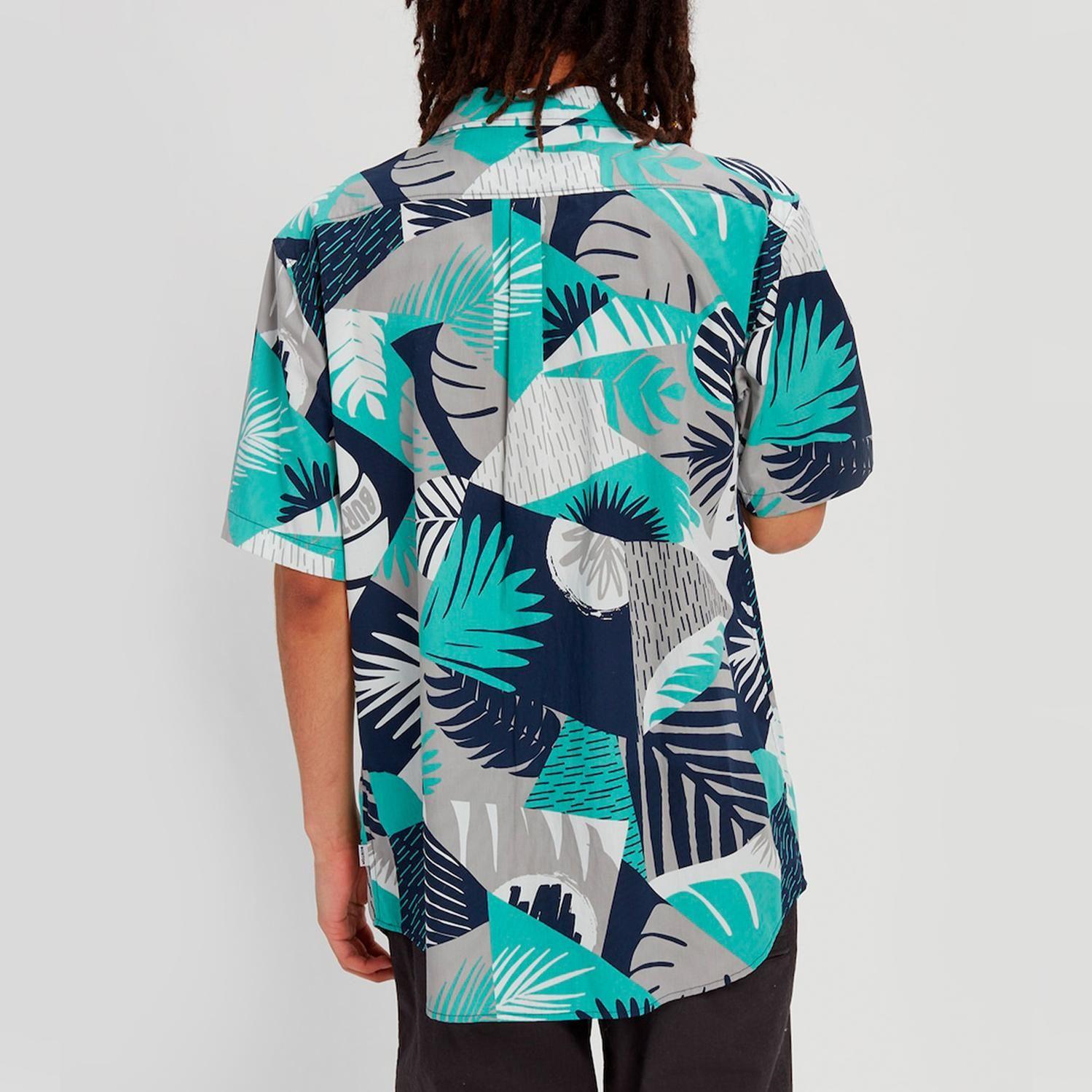Camisa M/C Hombre M Shabooya Camp Ss Multicolor Burton-2
