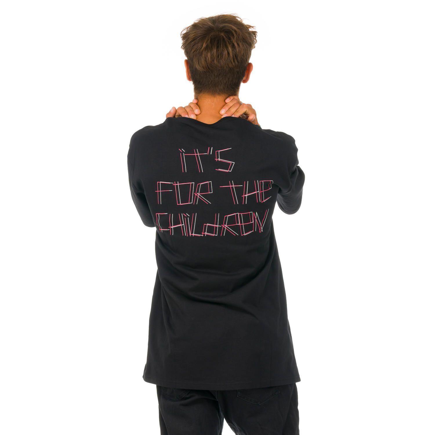 Polera M/C Unisex The World Negro -1