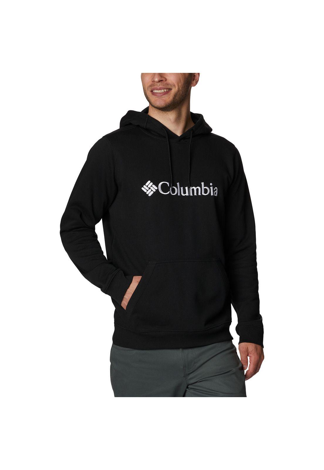 Polerón Basic Logo II Hoodie Negro Hombre-3
