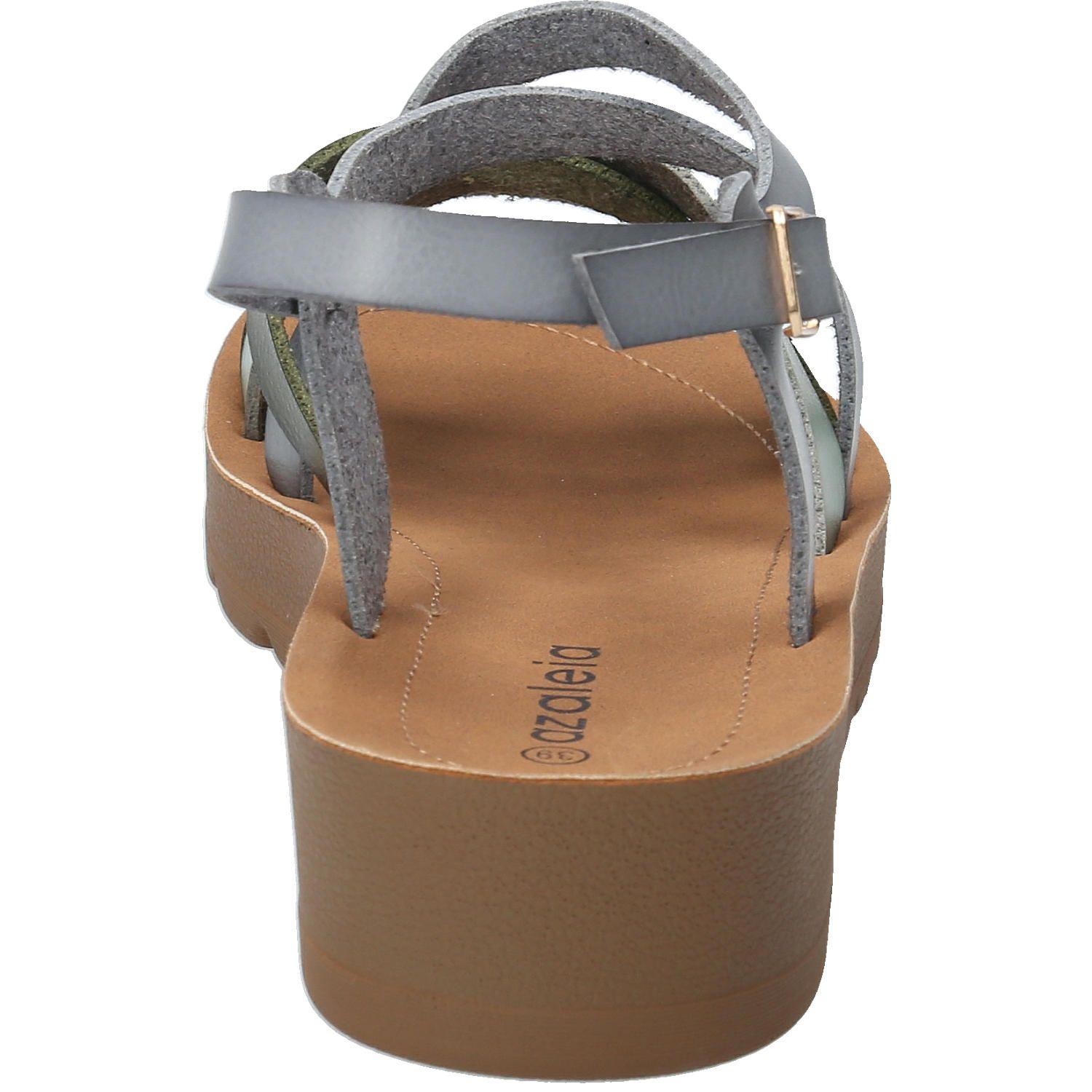 Sandalia Falana Azul Mujer-6