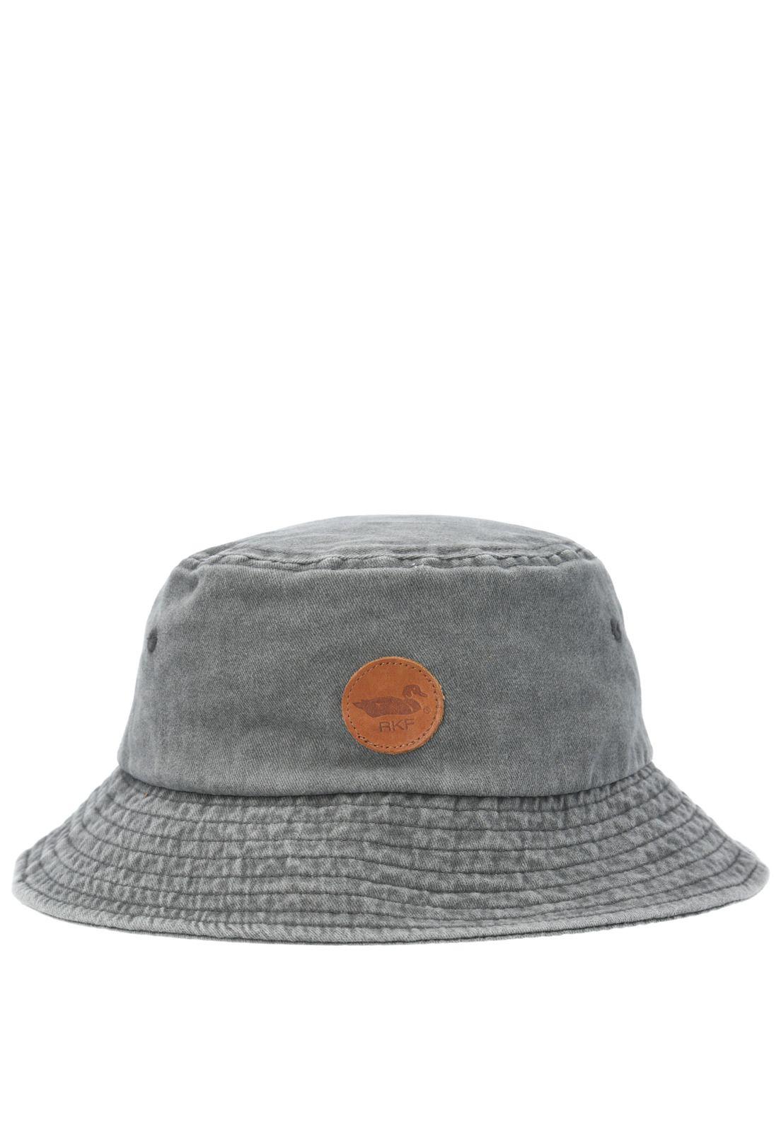 Gorro Algodón Unisex Bkt Patch Round Duck Gris-0