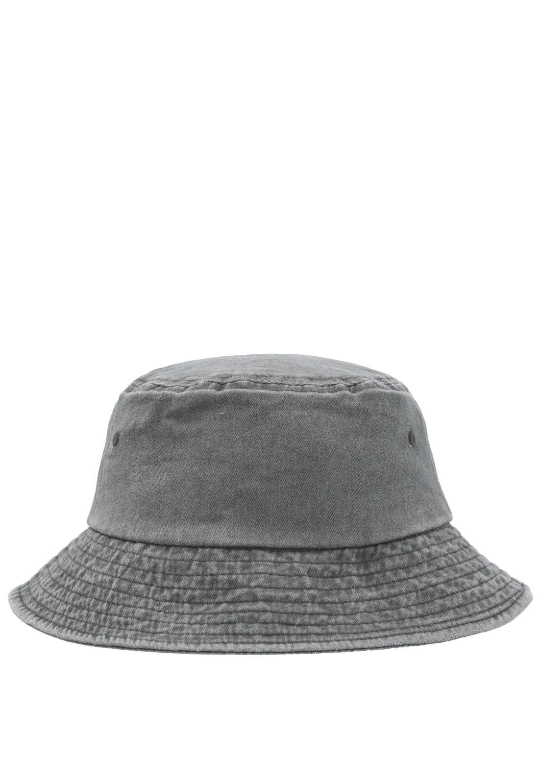Gorro Algodón Unisex Bkt Patch Round Duck Gris-1