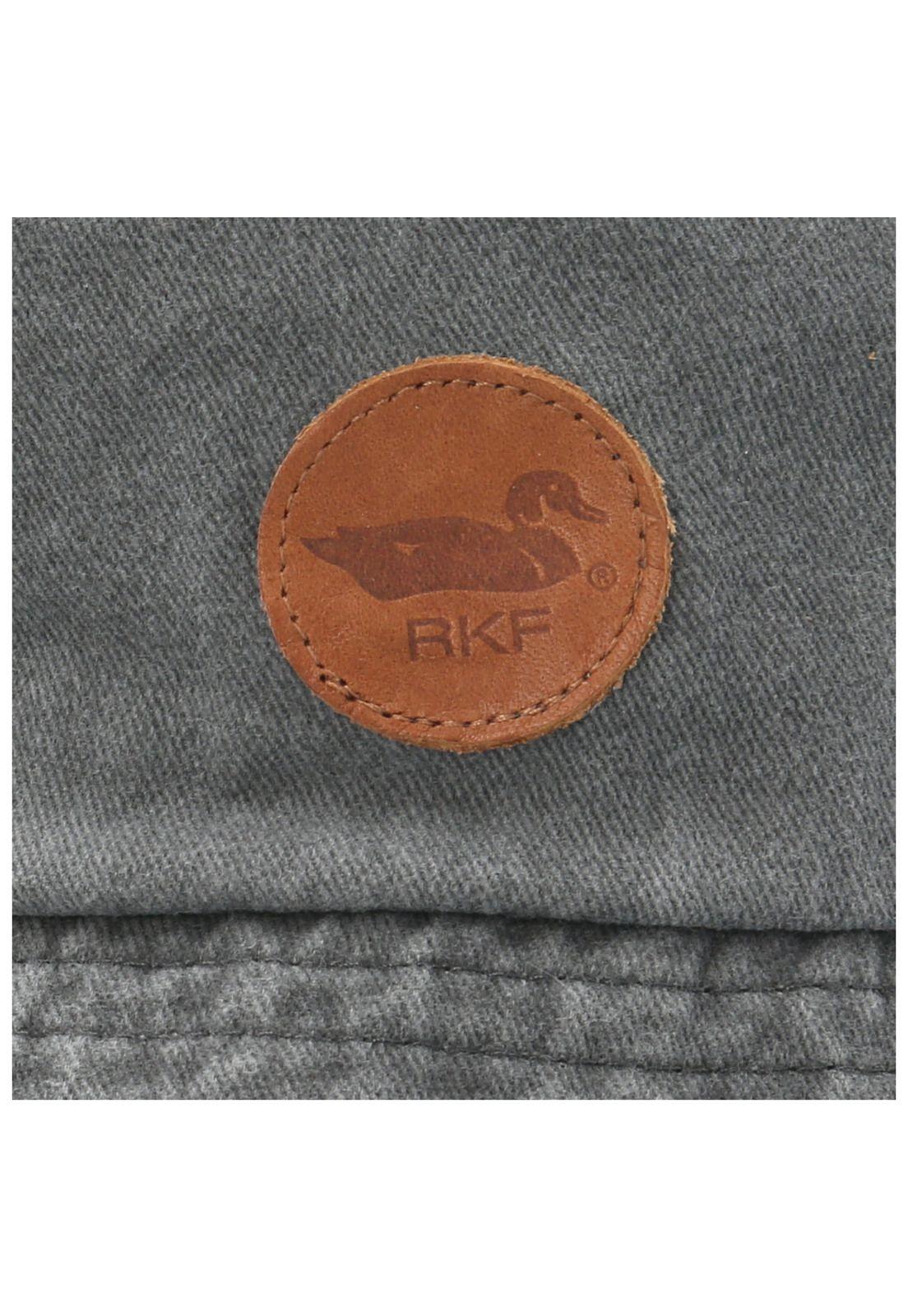 Gorro Algodón Unisex Bkt Patch Round Duck Gris-2