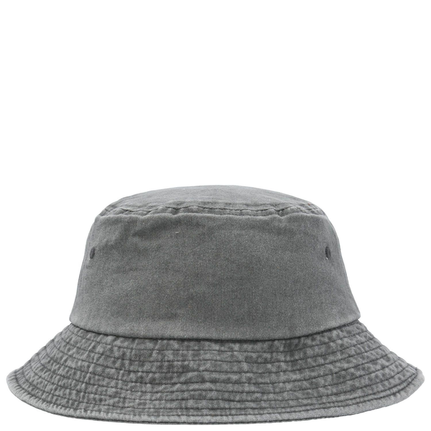 Gorro Algodón Unisex Bkt Patch Round Duck Gris-1