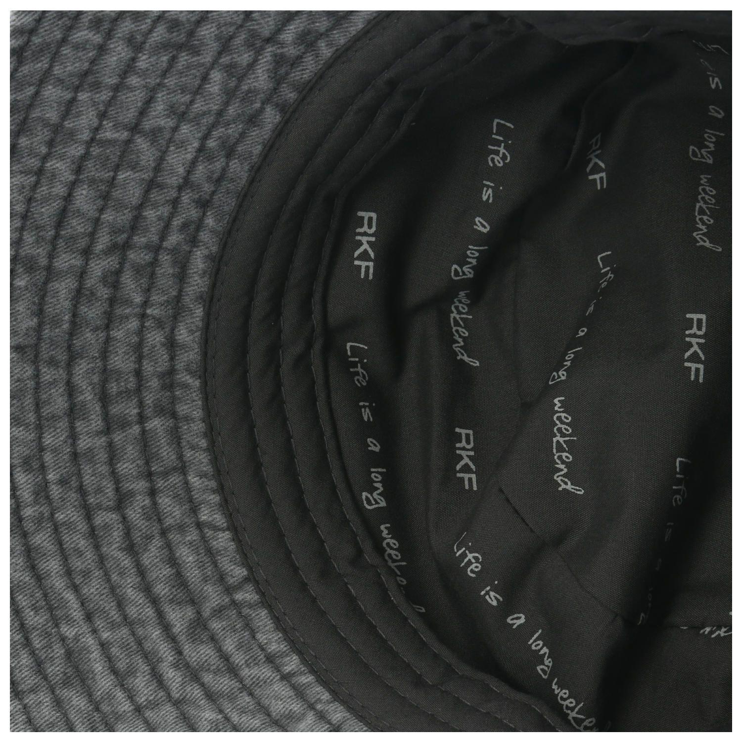 Gorro Algodón Unisex Bkt Patch Round Duck Gris-3