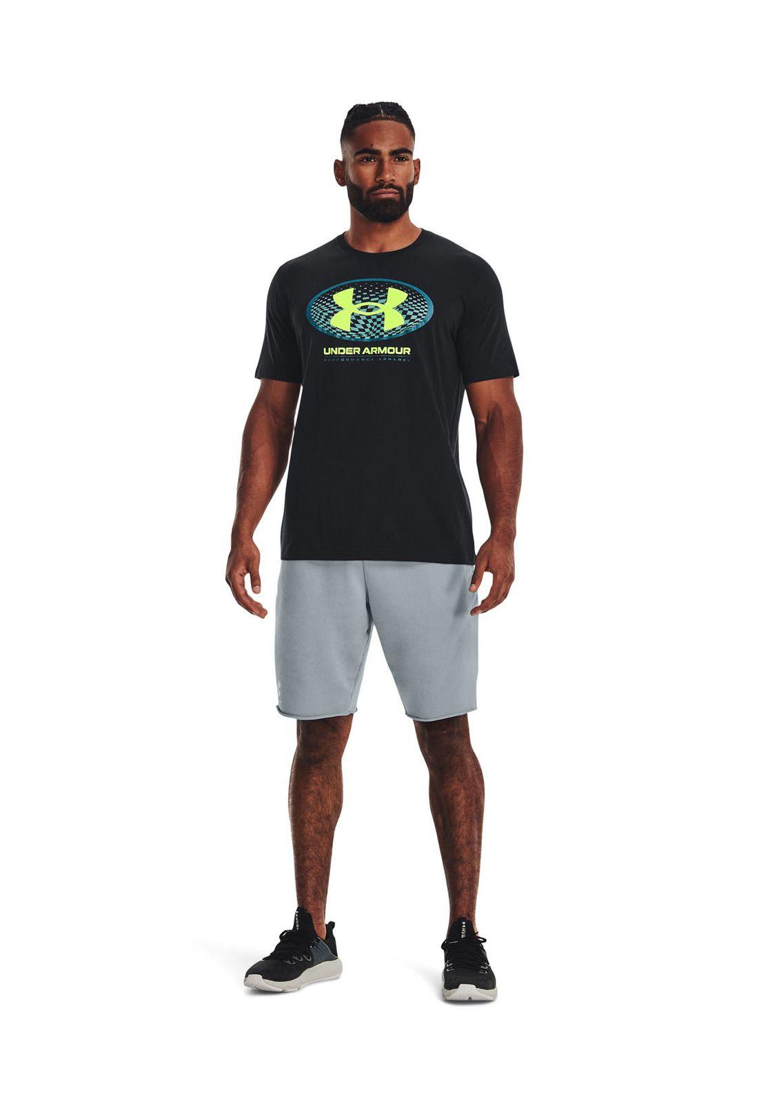 Shorts de polar UA Rival para hombre Azul-5