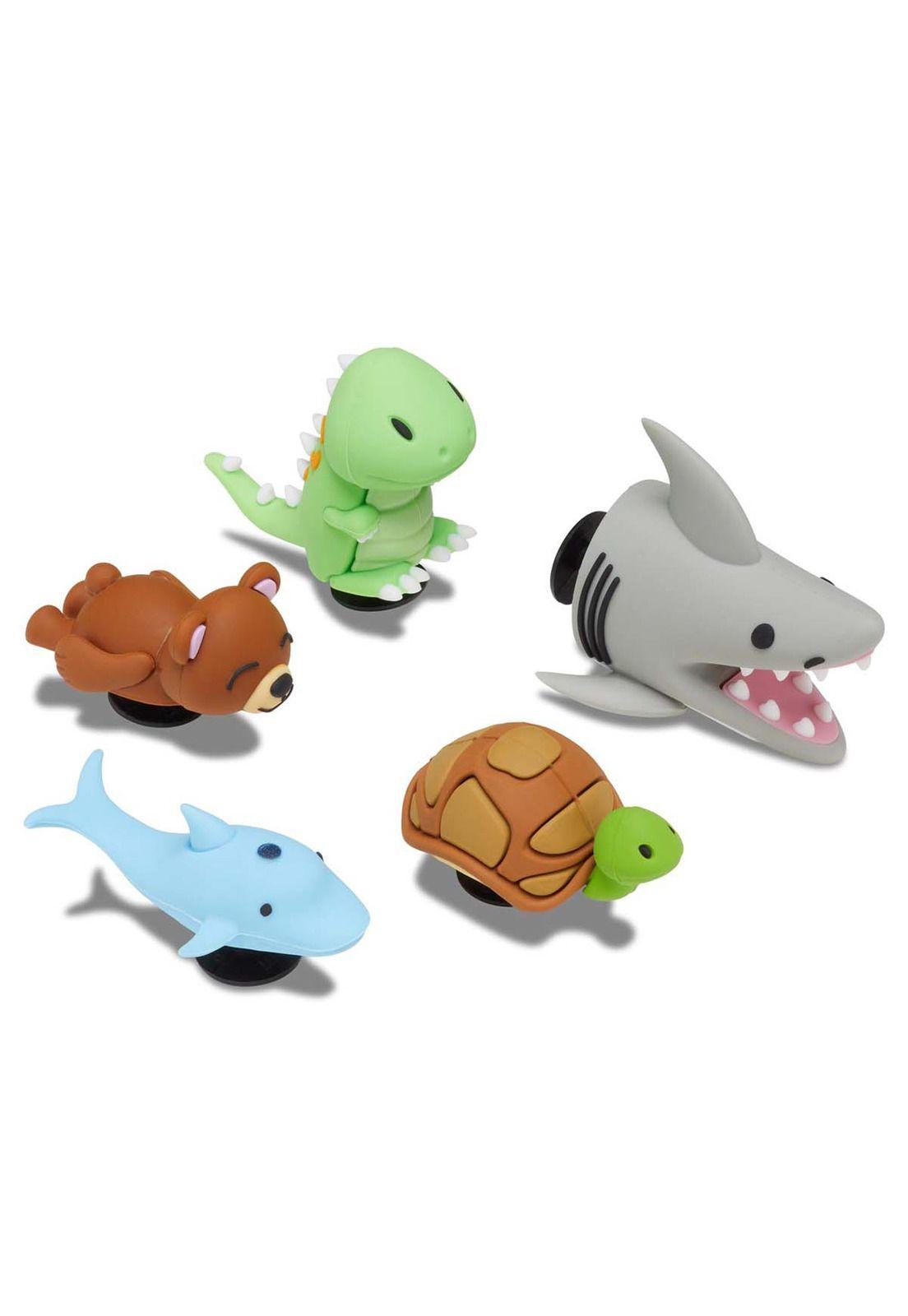 Jibbitz Animales 3D Pack De 5 Naranja-2