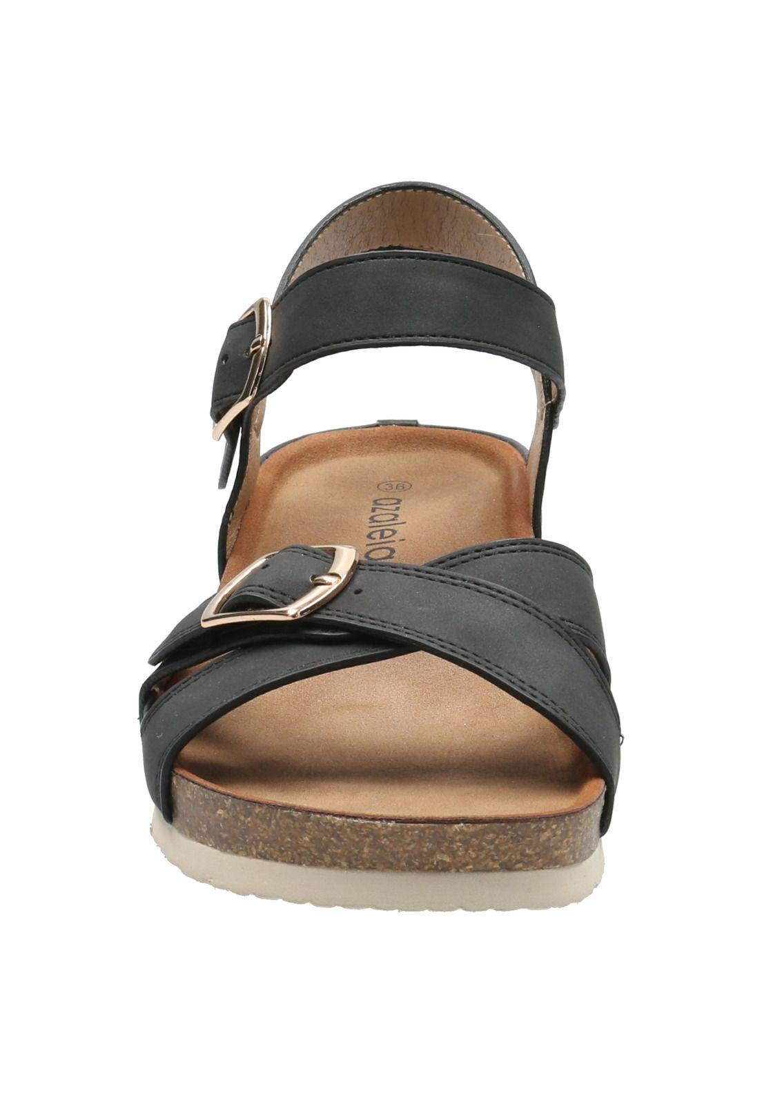 Sandalia Mujer Sensational Negro-3