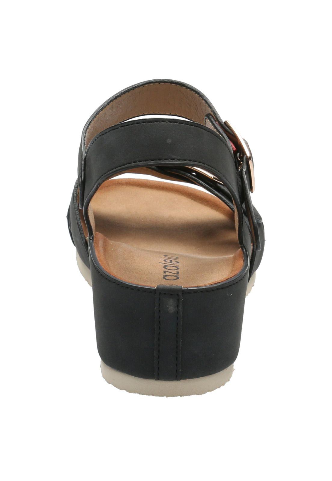 Sandalia Mujer Sensational Negro-6