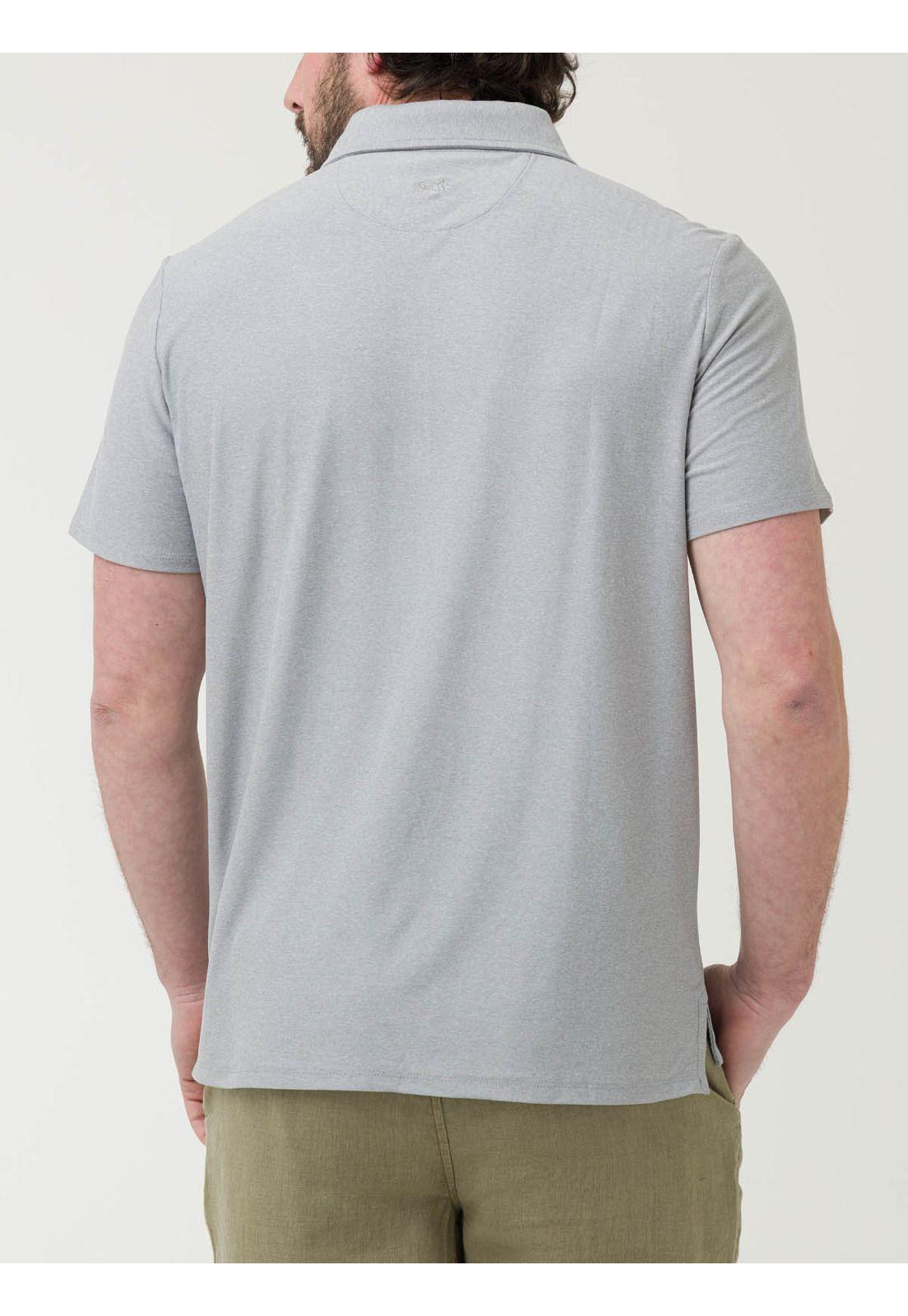 Polera Fibras Recicladas Hombre Trento Gris-1