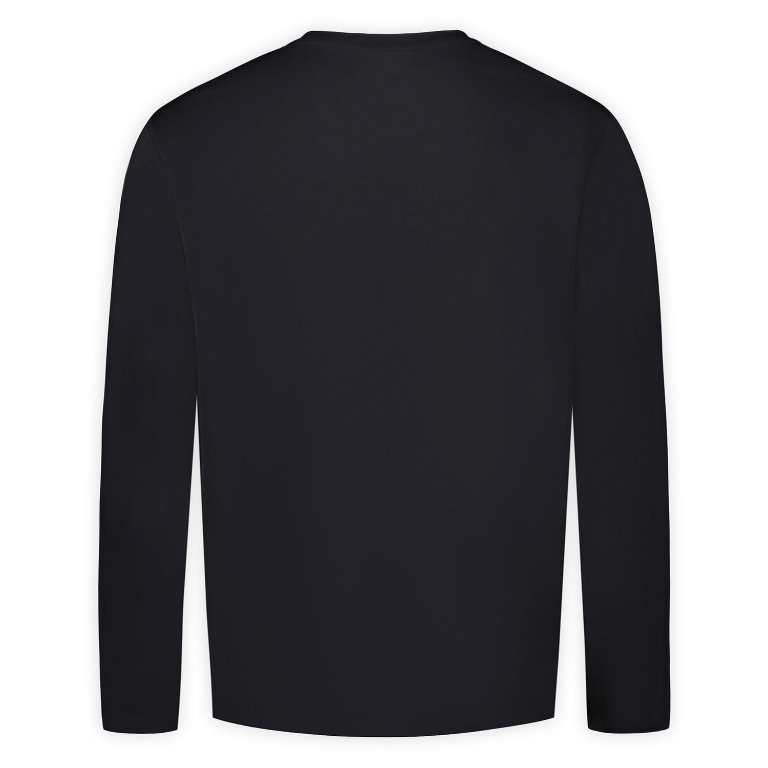 Polera Manga Larga Hombre Vista Ls Tencel Negro-7