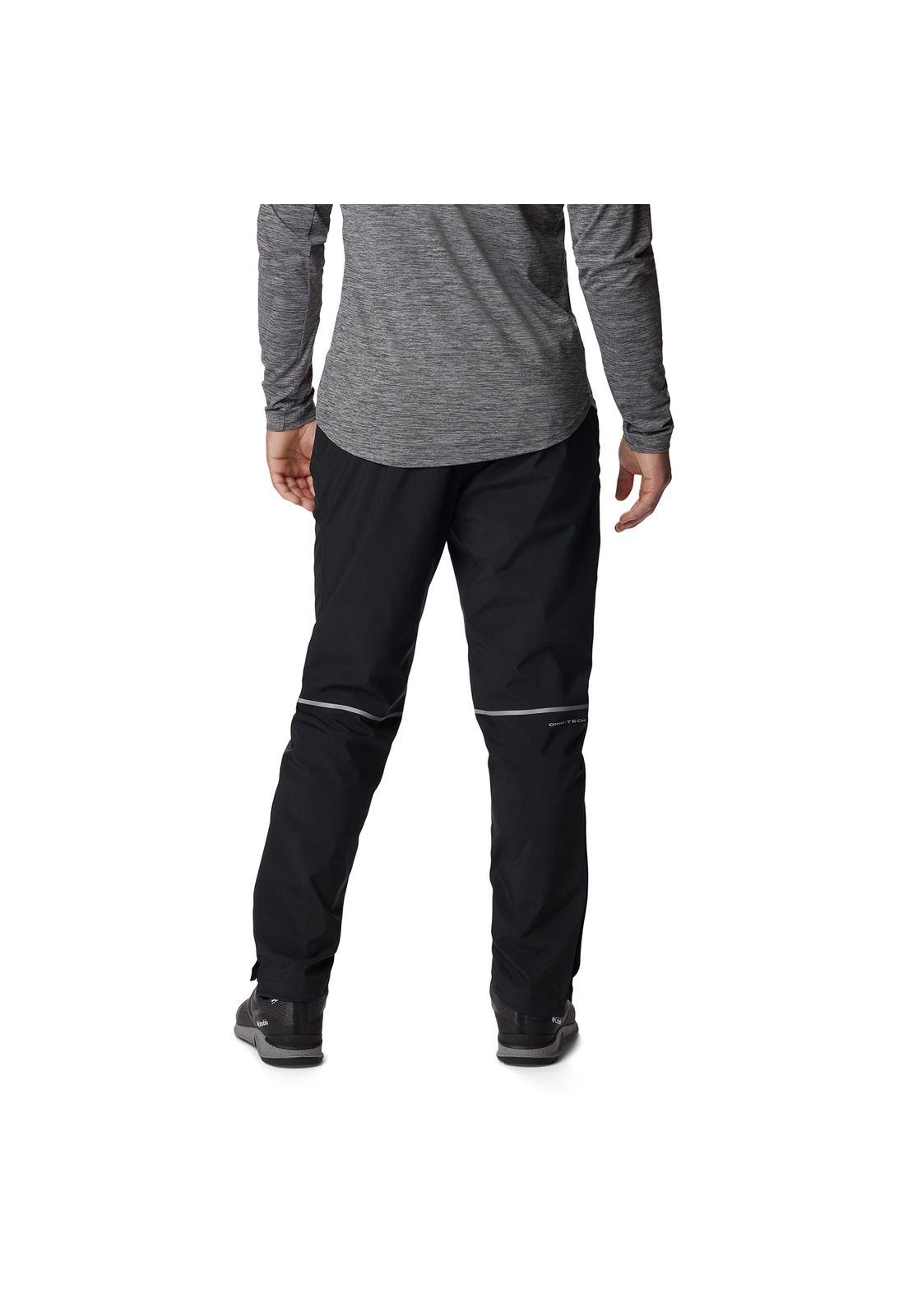 Pantalón Hombre Hazy Trail Rain Negro-3