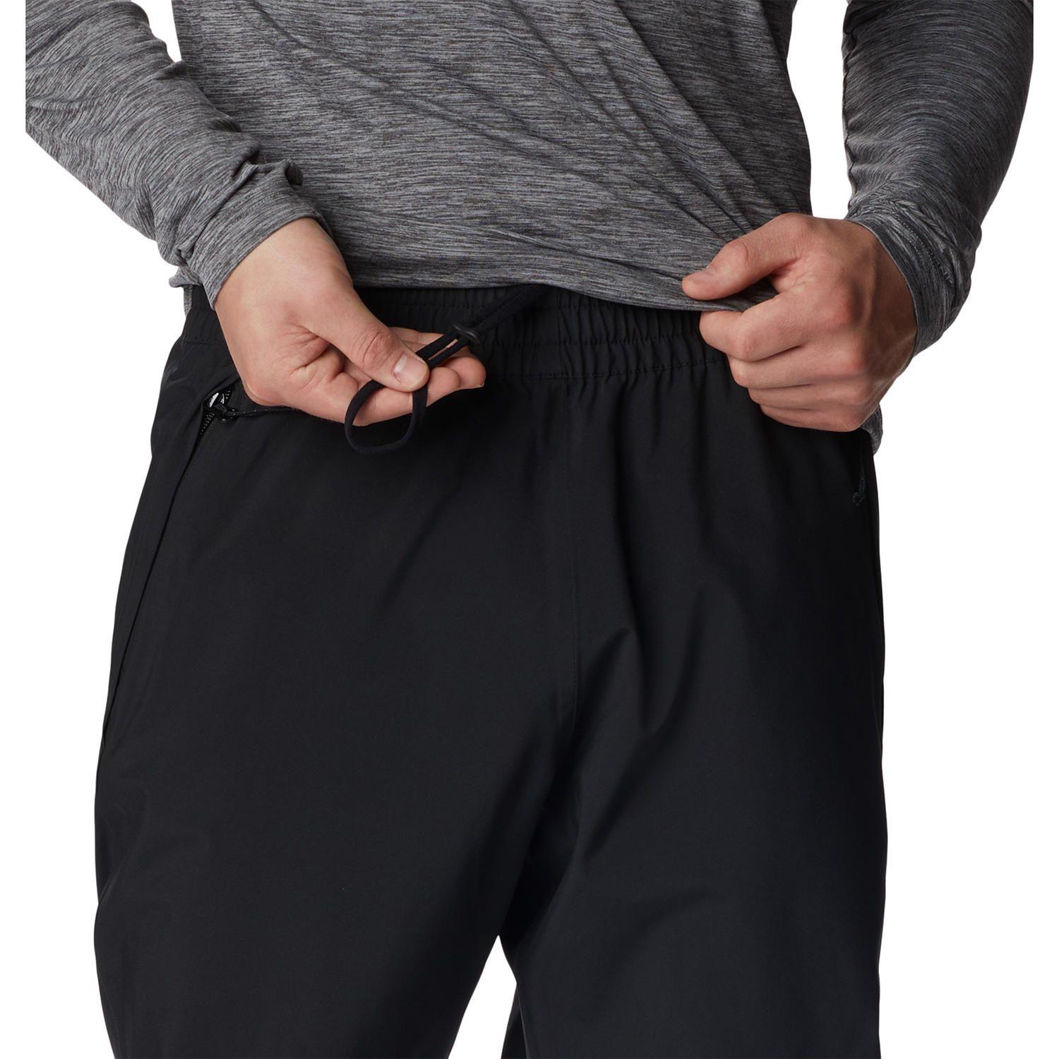 Pantalón Hombre Hazy Trail Rain Negro-4