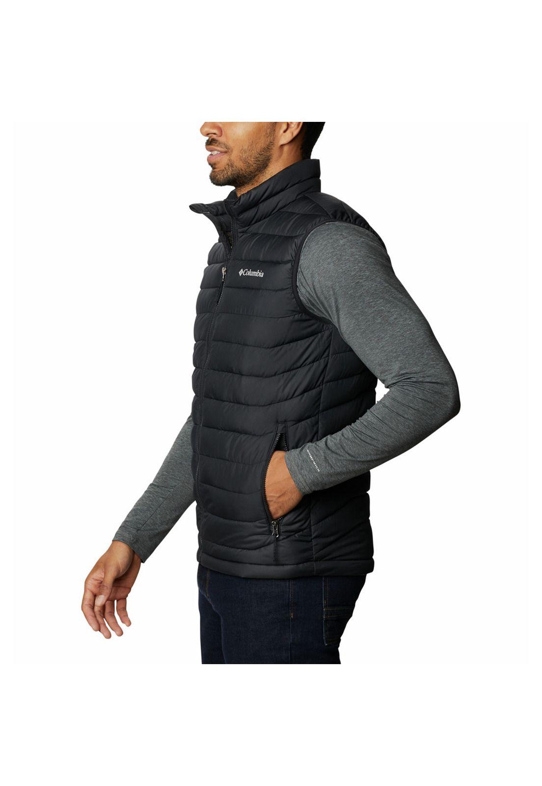 Parka Sin Mangas Powder Lite Vest Negro Hombre-1