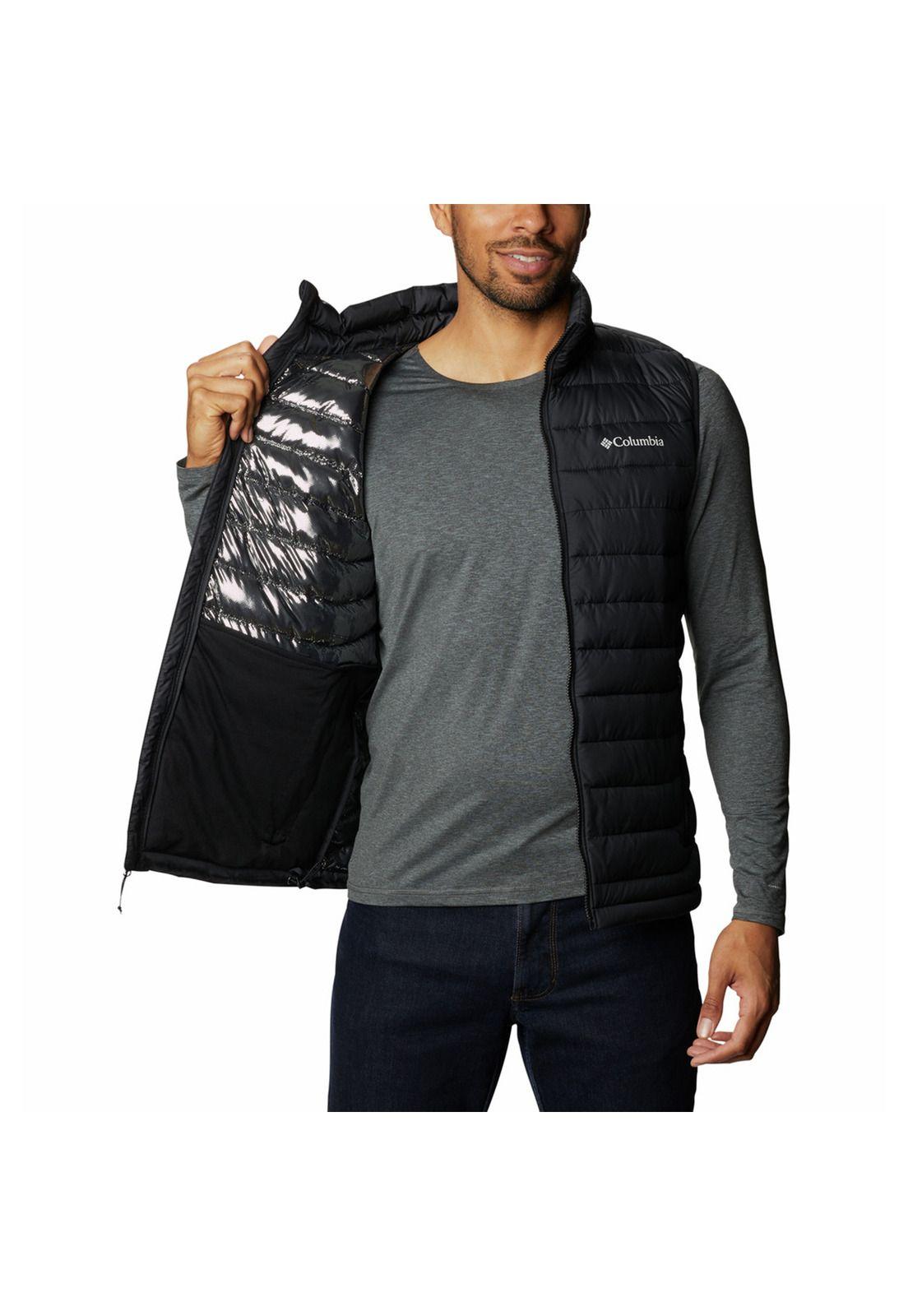 Parka Sin Mangas Powder Lite Vest Negro Hombre-4