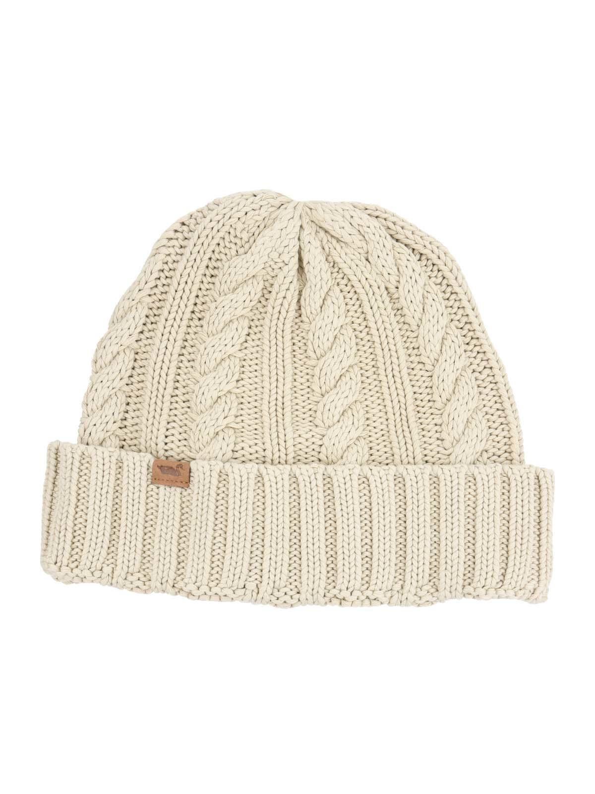 Gorro Unisex Beanie Braid Washed Amarillo-0
