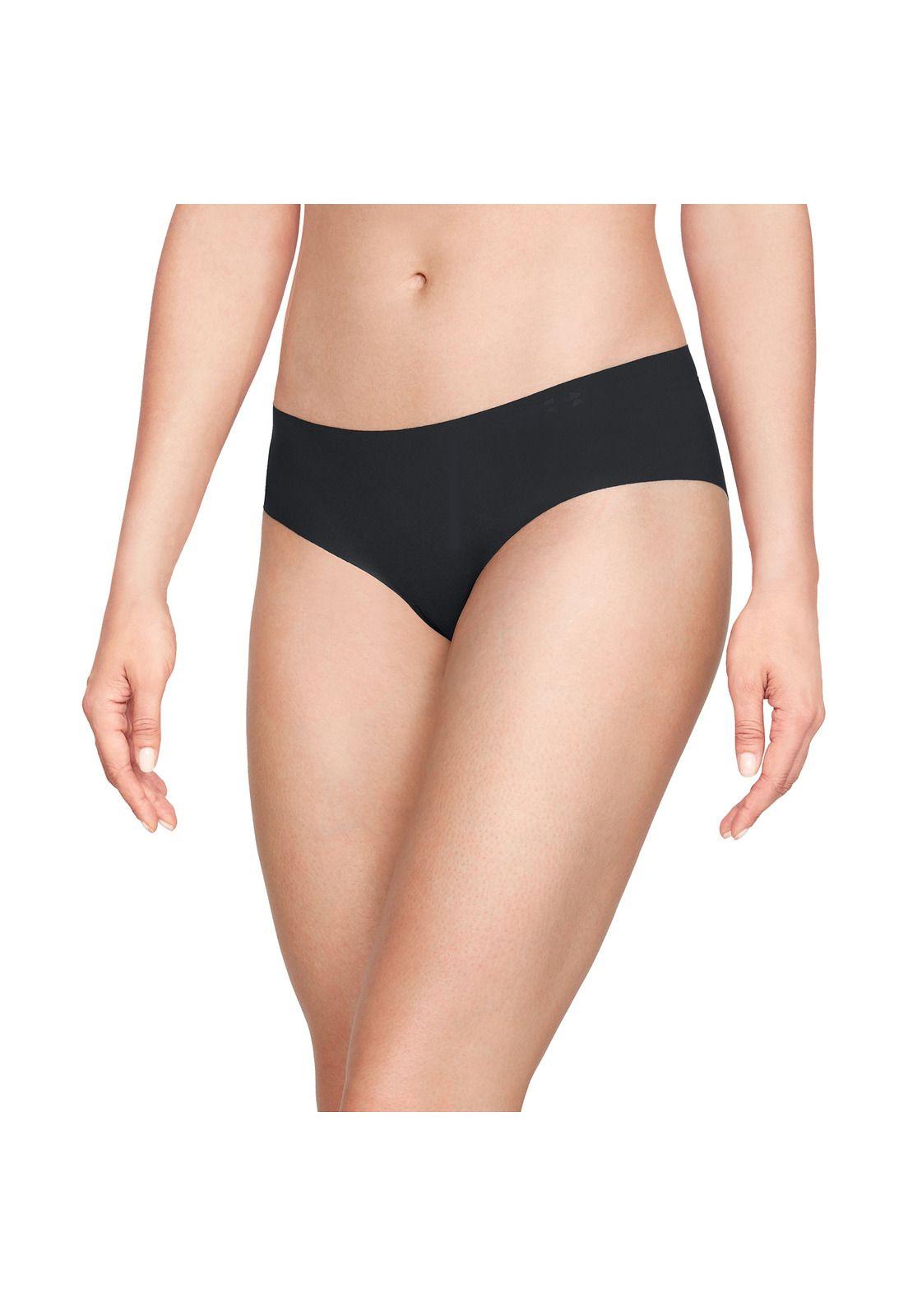 3Pack Calzón Train Pure Stretch Hipster Negro Mujer-0