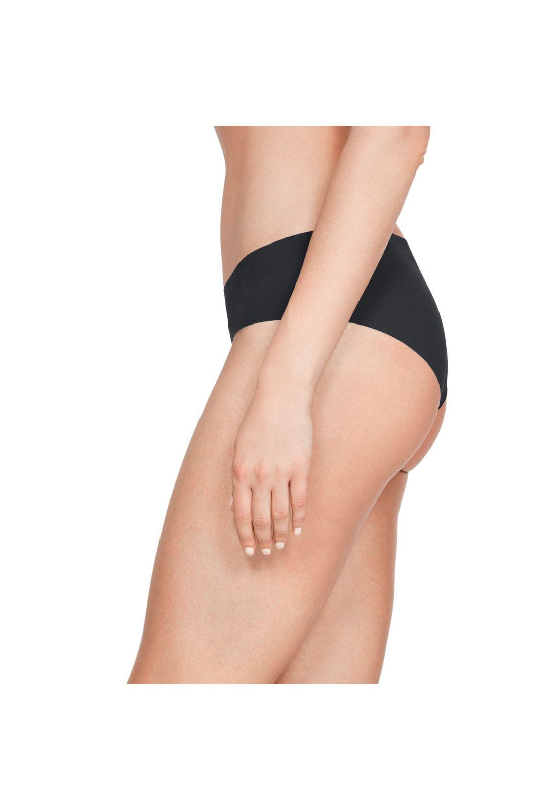 3Pack Calzón Train Pure Stretch Hipster Negro Mujer-3
