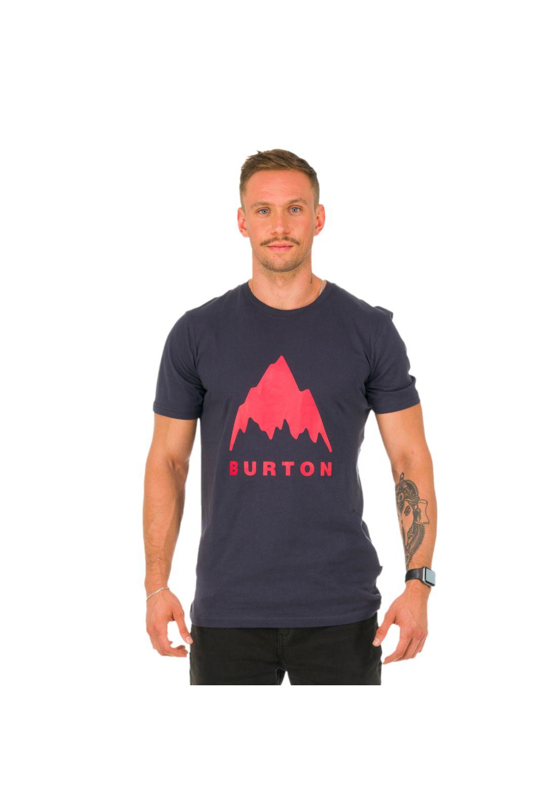 Polera M/C Hombre Mountain II Grafito -0