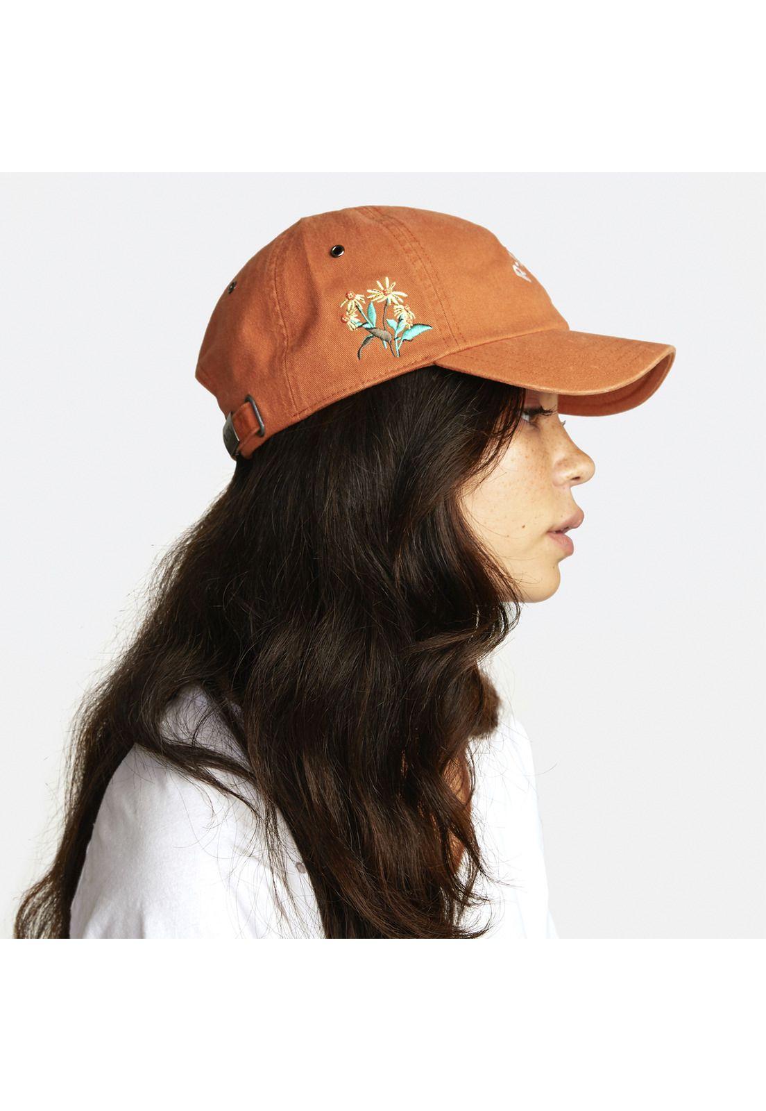 Jockey Mujer Staple Dad Hat Terracota-2