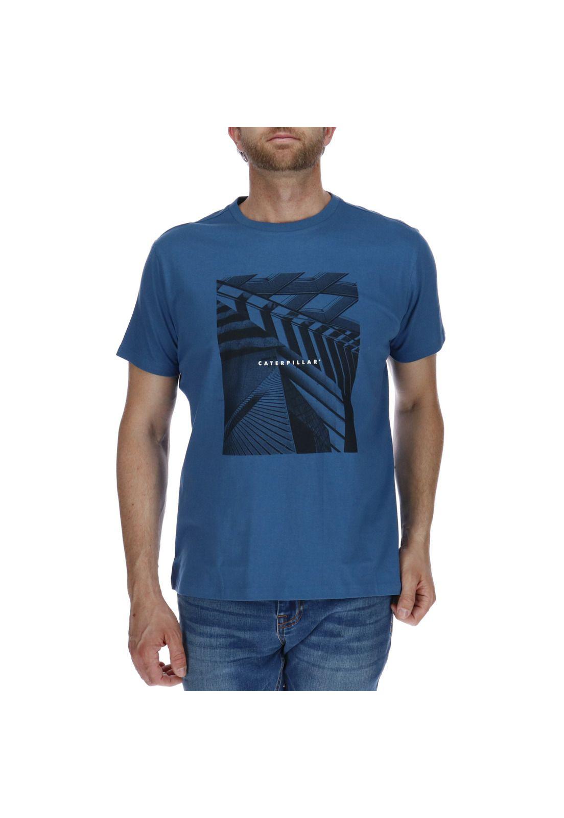 Polera Abstract Build Azul Marino-0