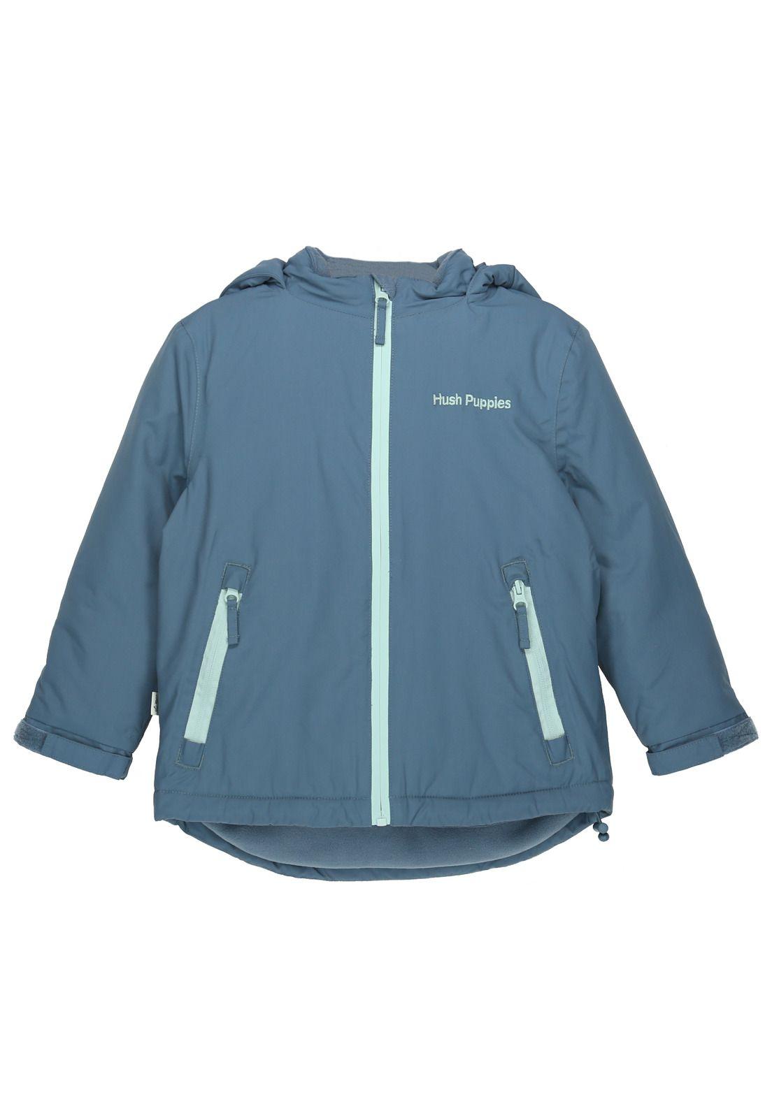 Parka Niño Lluvia Azul-3