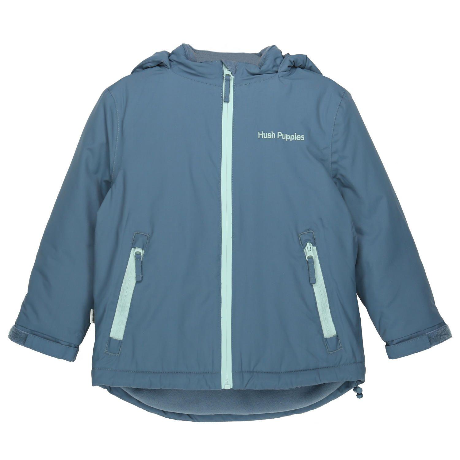 Parka Niño Lluvia Azul-3