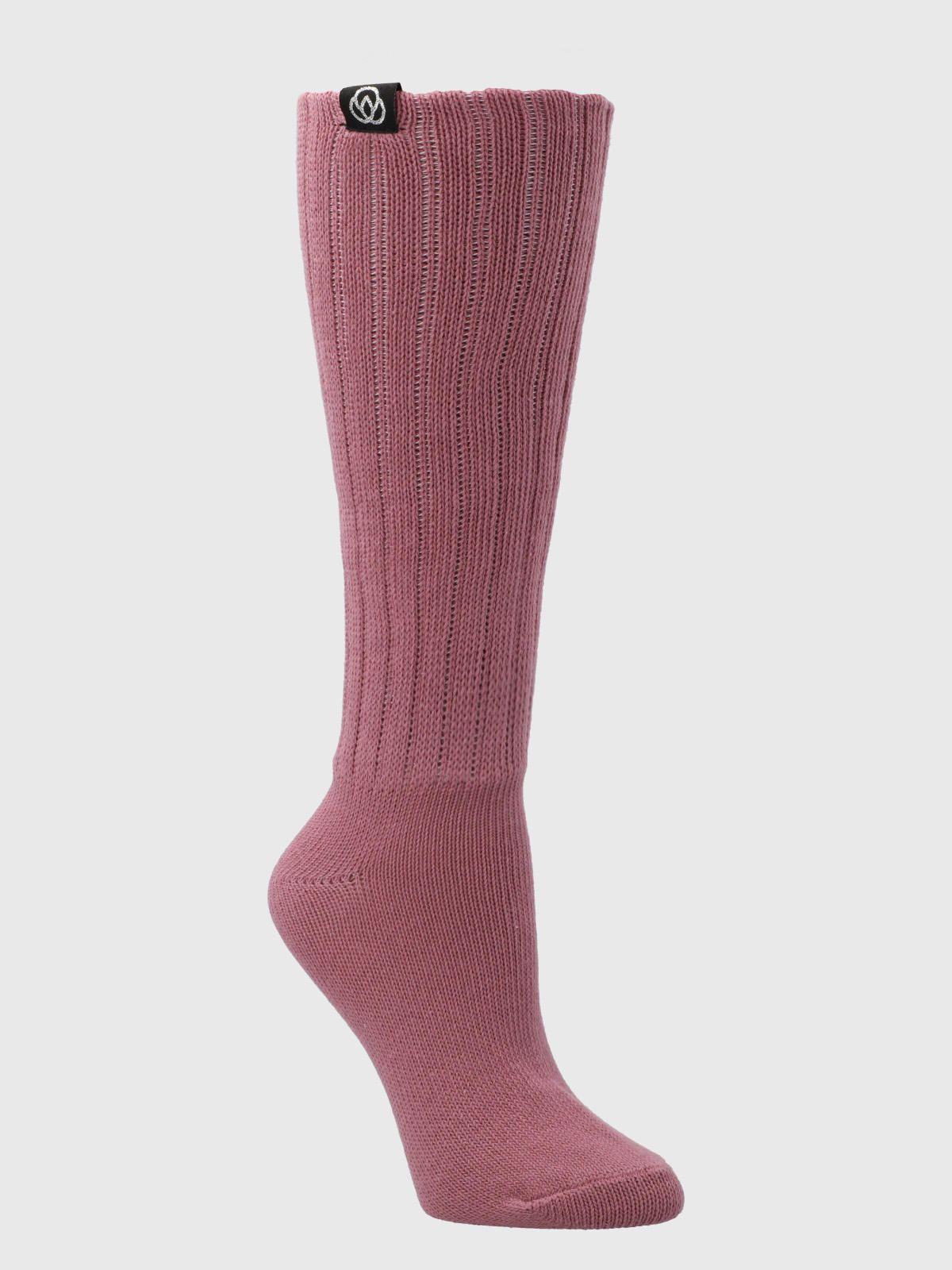 Calcetin Scrunch Rosado-1