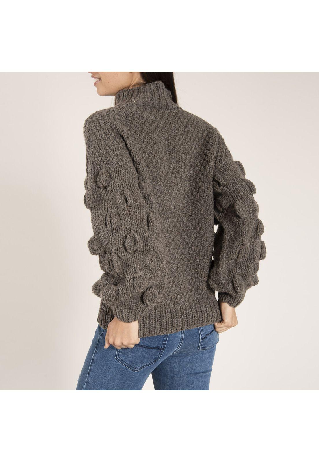 Chaleco Lana Akori Café Mujer Rockford-3