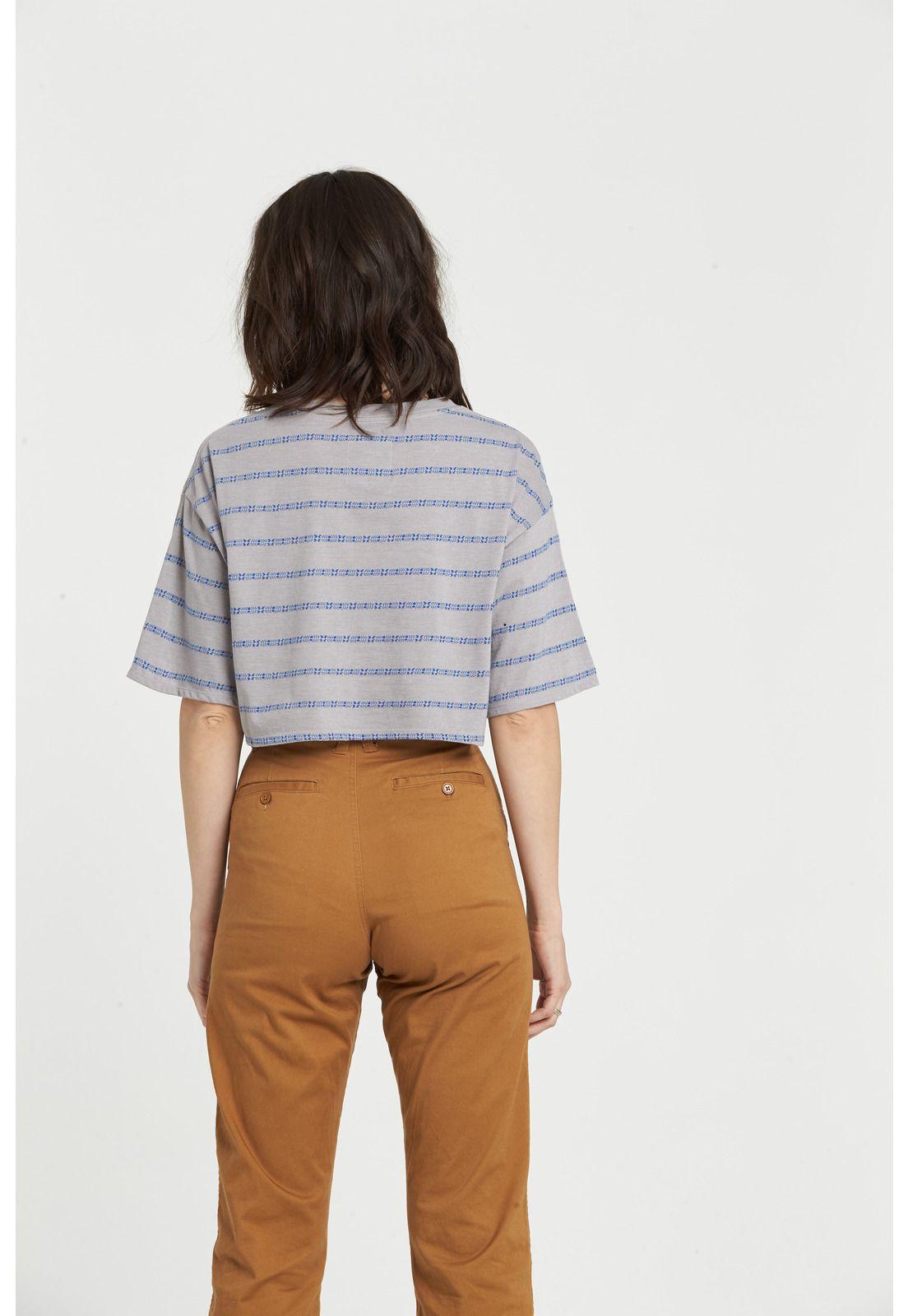 Polera M/C Mujer Easy Jac Gris Element-1