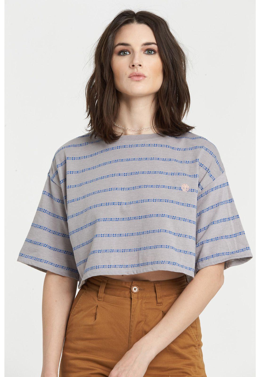 Polera M/C Mujer Easy Jac Gris Element-2