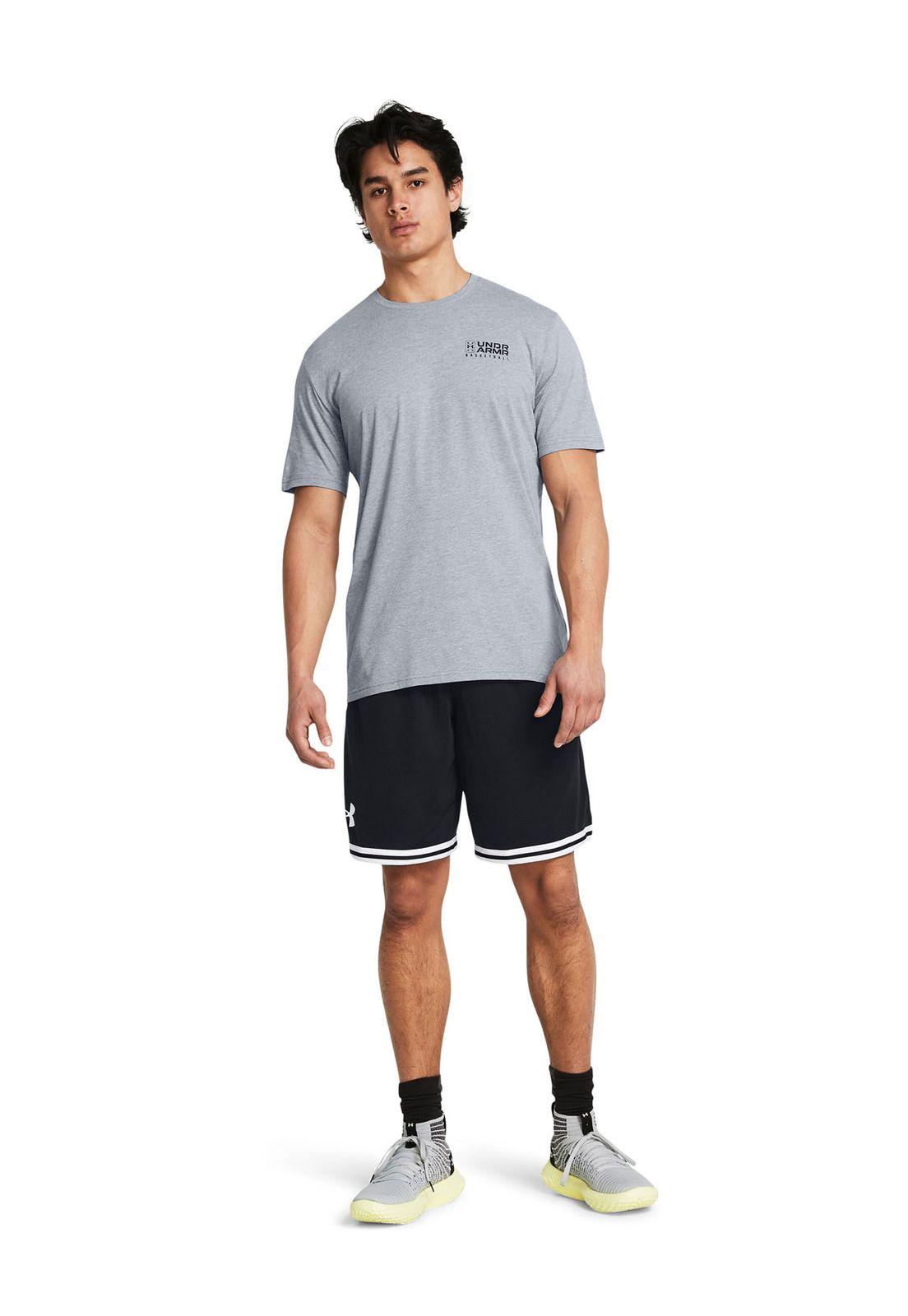 Shorts Perimeter de 10" para hombre Negro-5