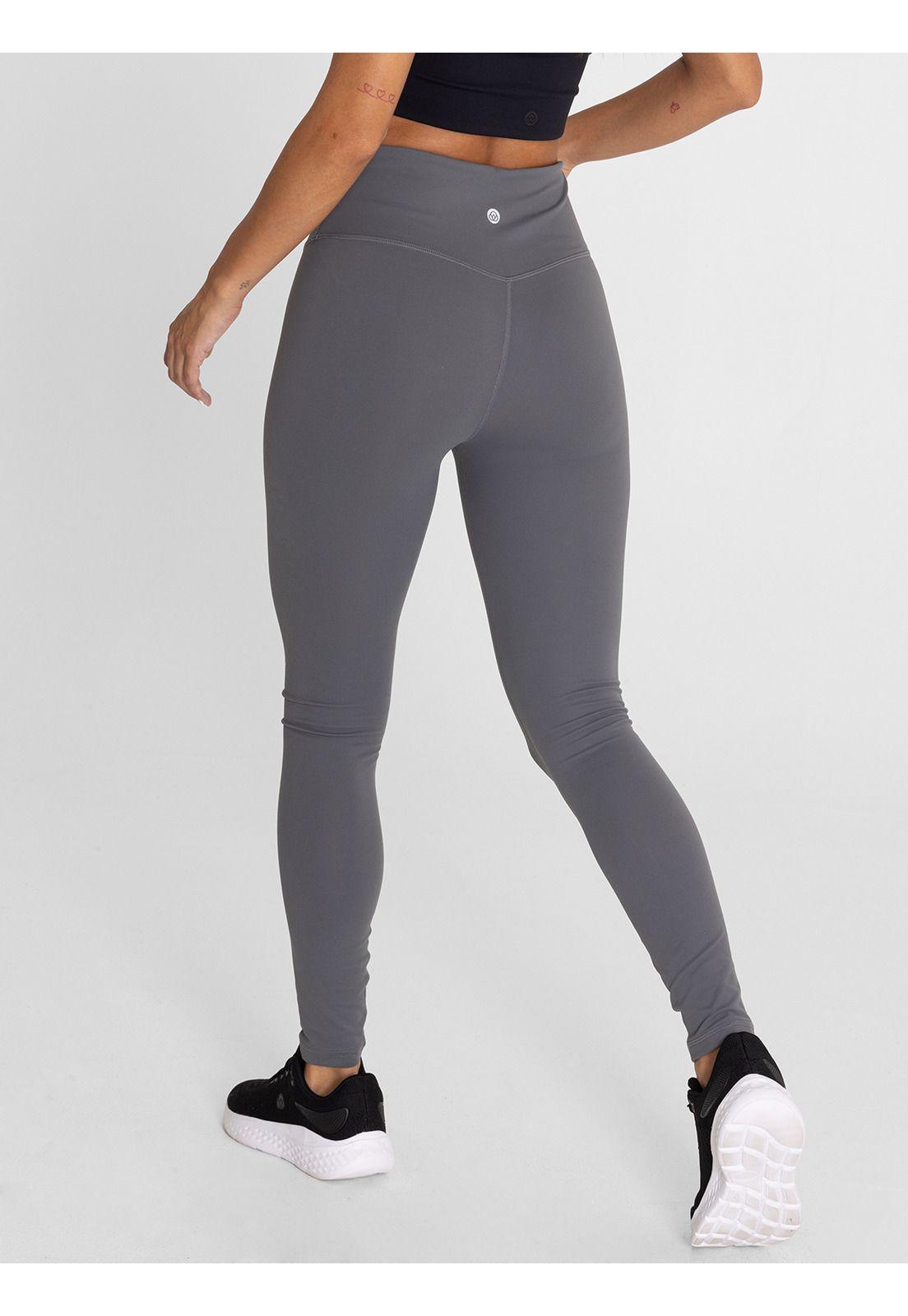 Calza tiro alto Mujer Hr Long Legg Gala Gris-1