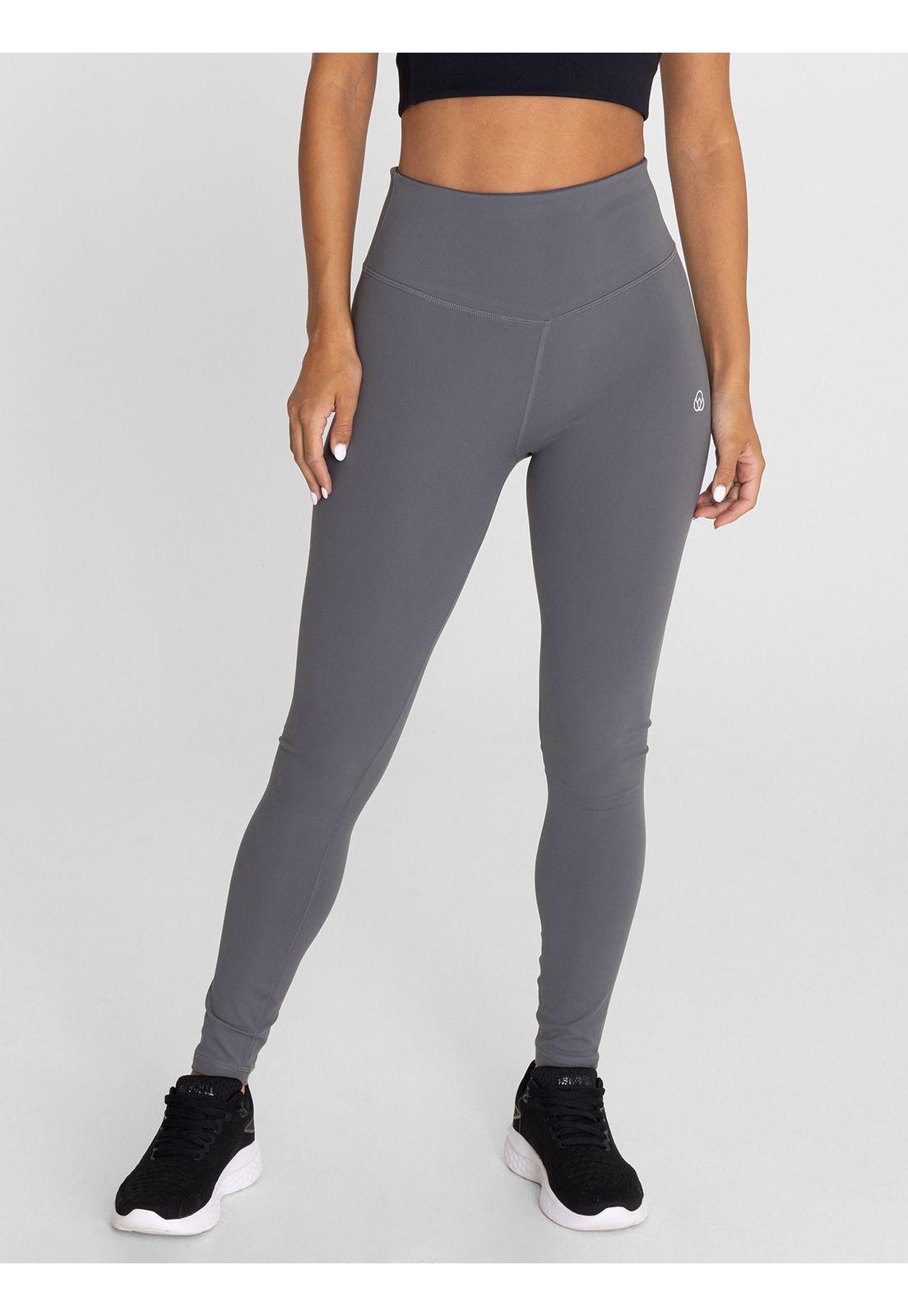 Calza tiro alto Mujer Hr Long Legg Gala Gris-3