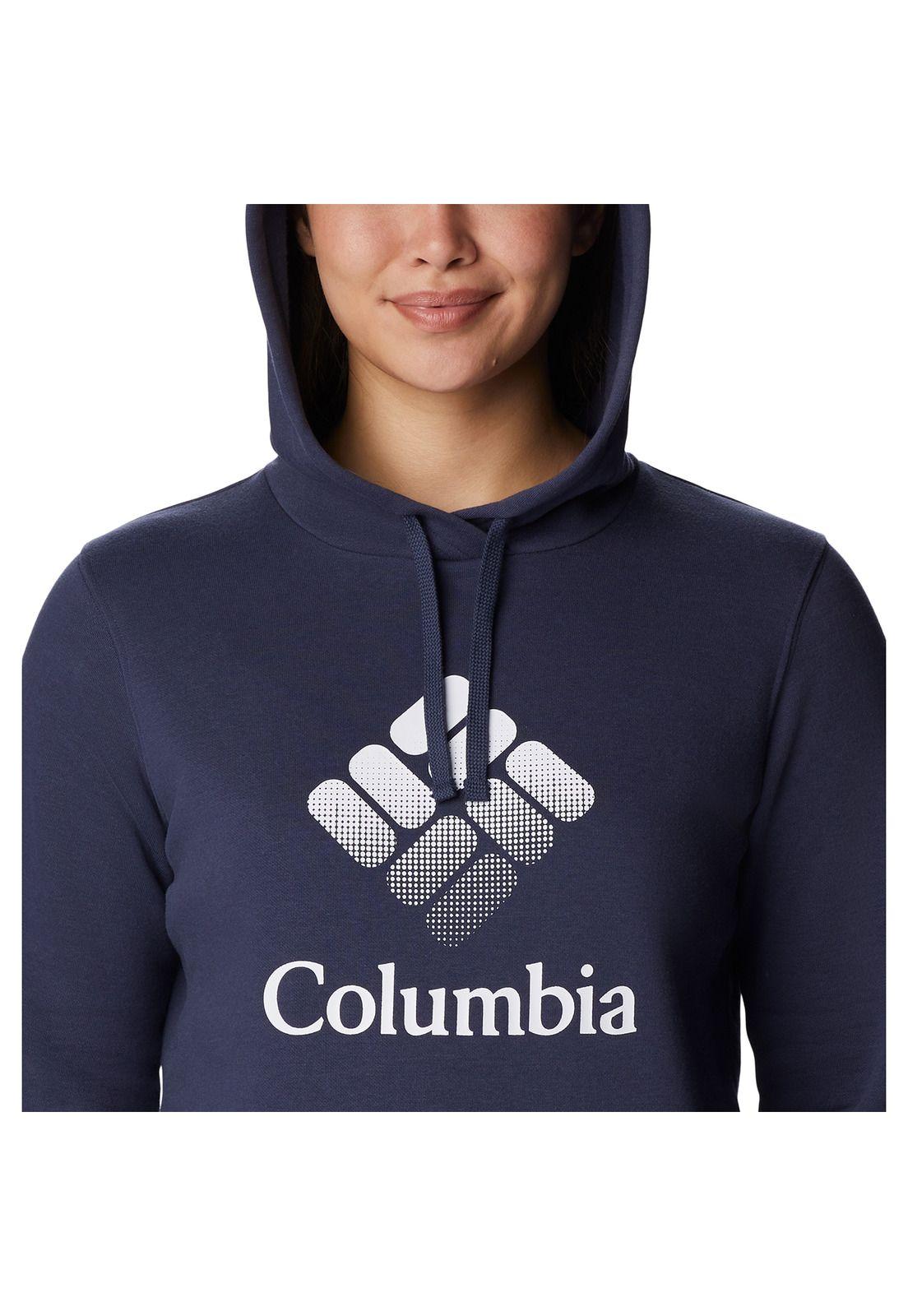 Polerón Trek Graph Gris Azulado Mujer-1