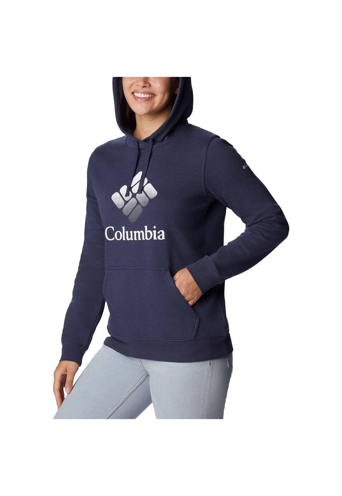 Polerón Trek Graph Gris Azulado Mujer-3