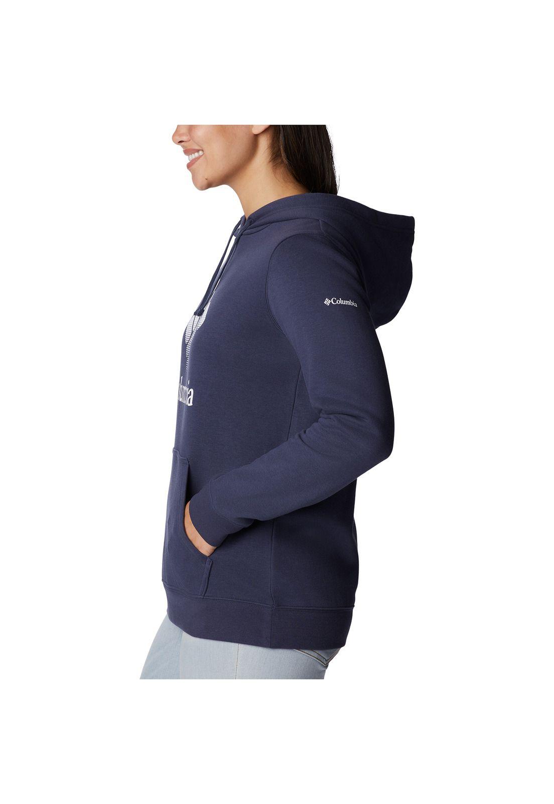 Polerón Trek Graph Gris Azulado Mujer-4